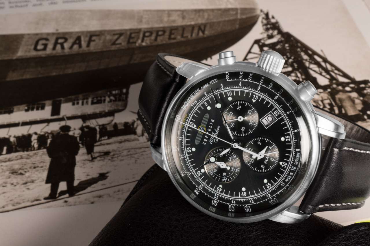100 Jahre Chronograph Black | Black Dial - Image 3