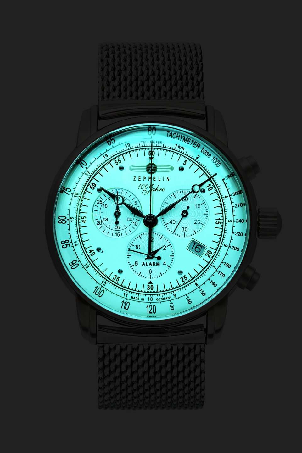 100 Jahre Chronograph White | White Dial - Image 2