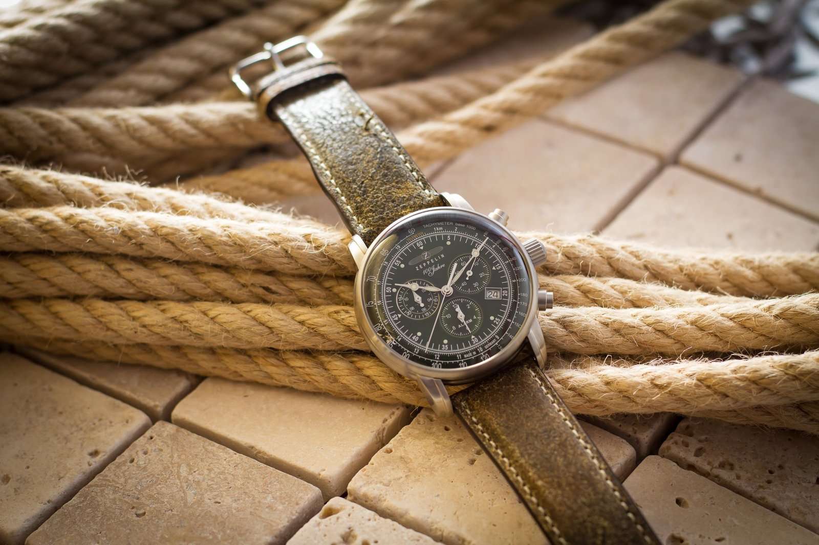 100 Jahre Chronograph Green | Green Dial - Image 3