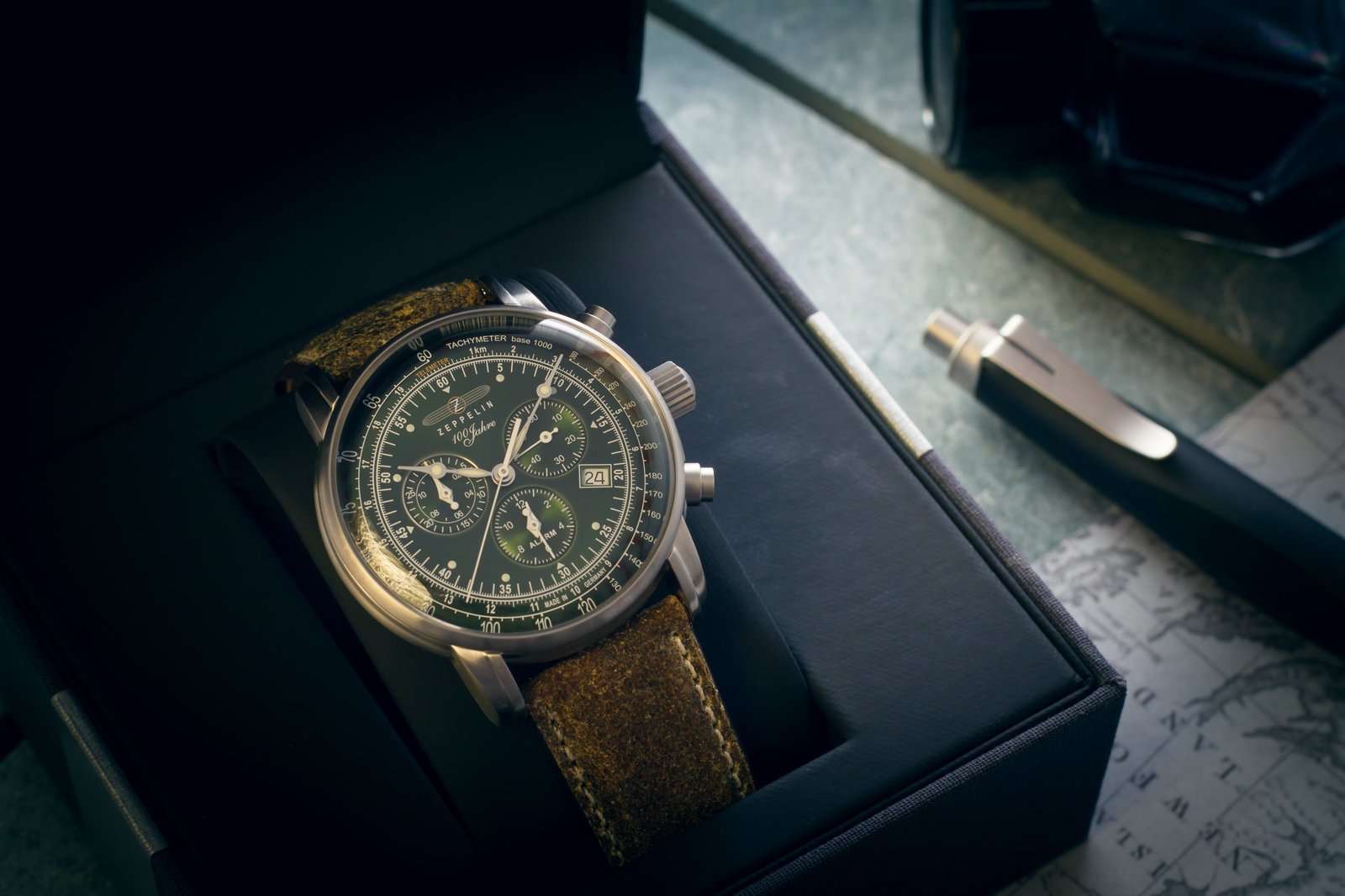 100 Jahre Chronograph Green | Green Dial - Image 4