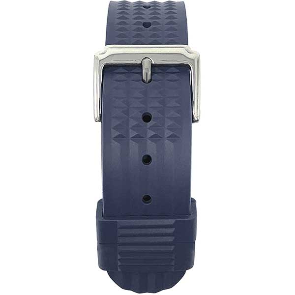 2 Pack - Vintage Rubber Diver Watch Bands ��� Tropical and Waffle Blue, 20mm | Dial - Image 4