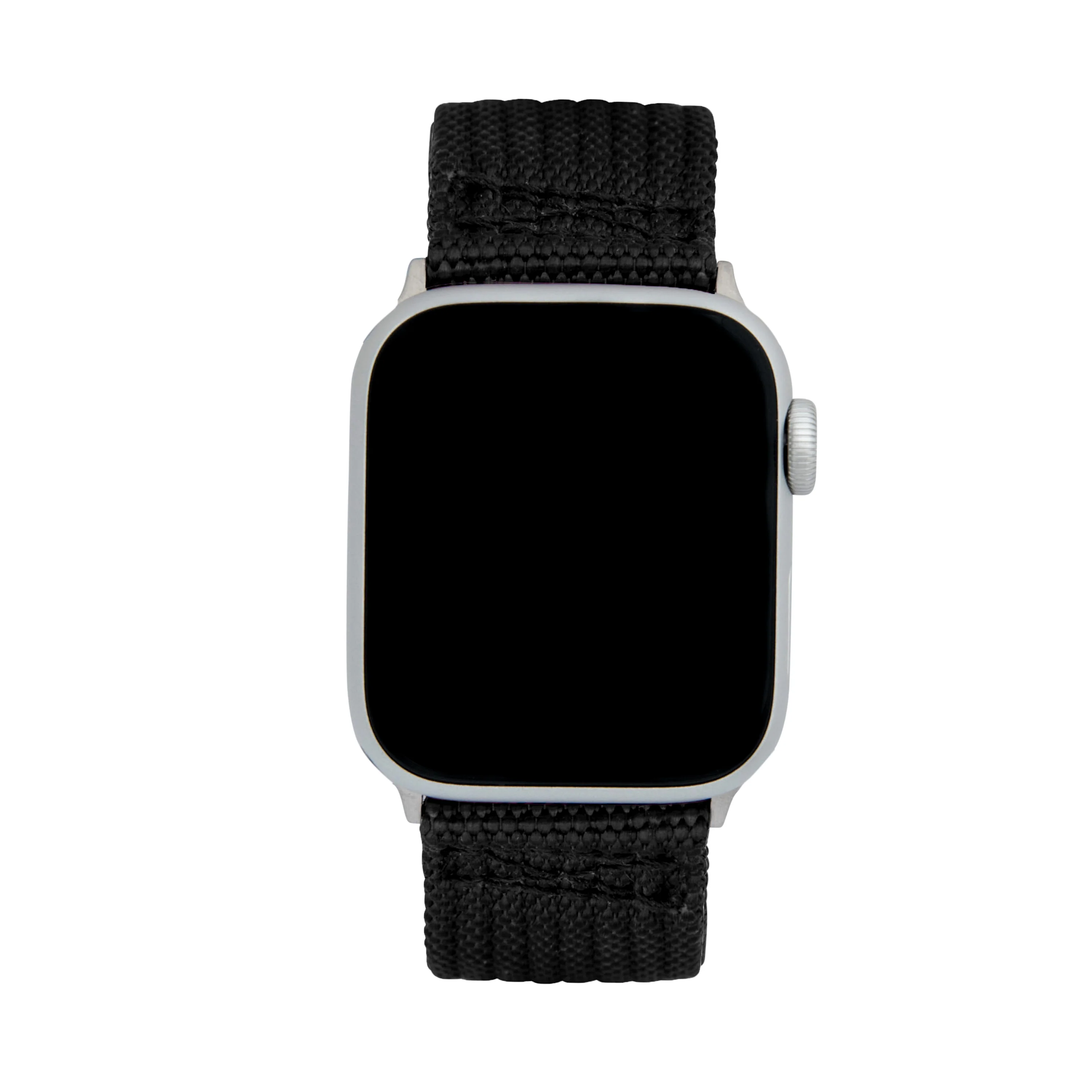 2 Piece Nylon Zulu Band for Apple Watch Series 8/7/6/5/4/3/2/1/SE Black (38mm | 40mm | 41mm) | Dial - Image 2