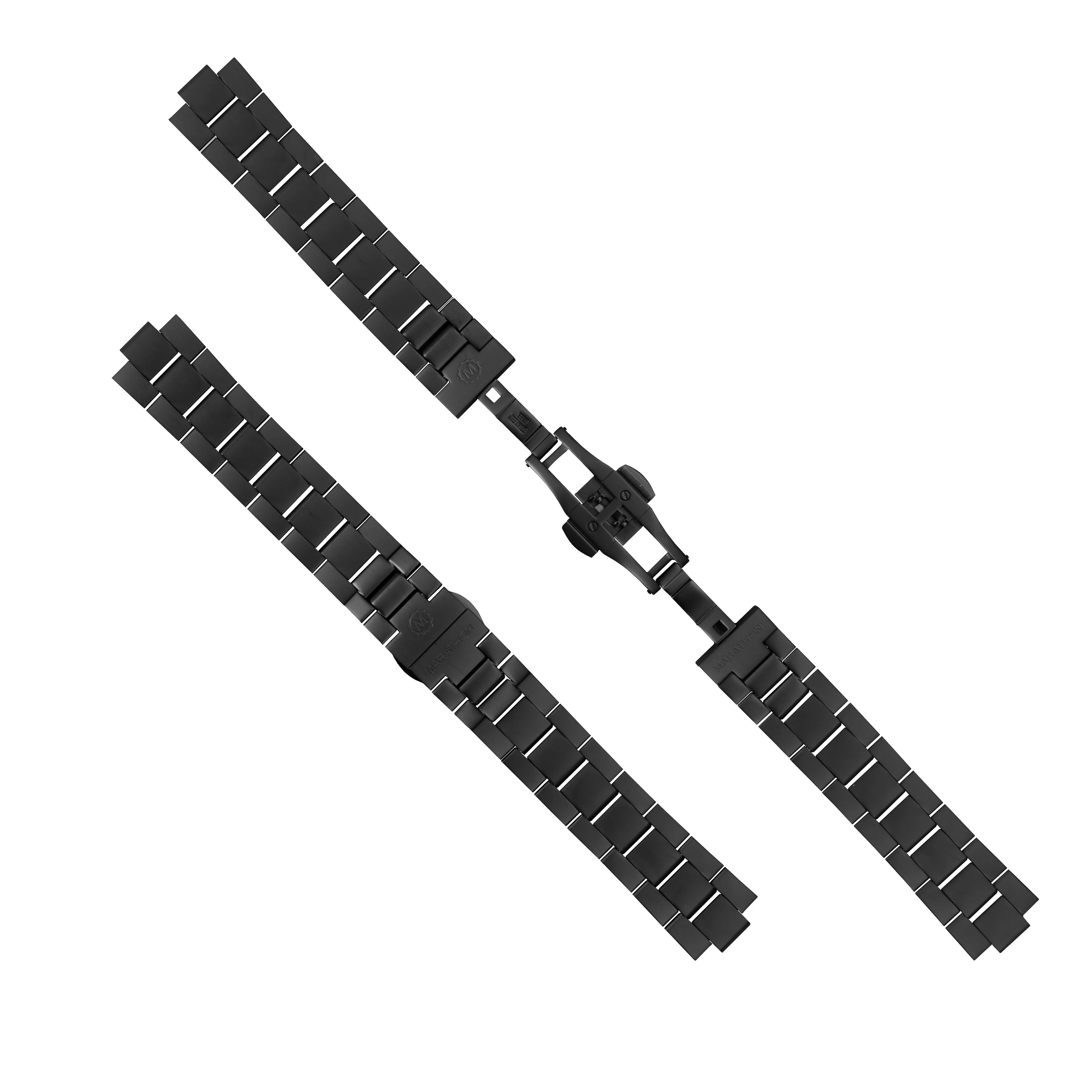 20MM ANTHRACITE STAINLESS STEEL BRACELET (FOR LARGE DIVE) STAINLESS STEEL MARATHON BRACELET - Image 4