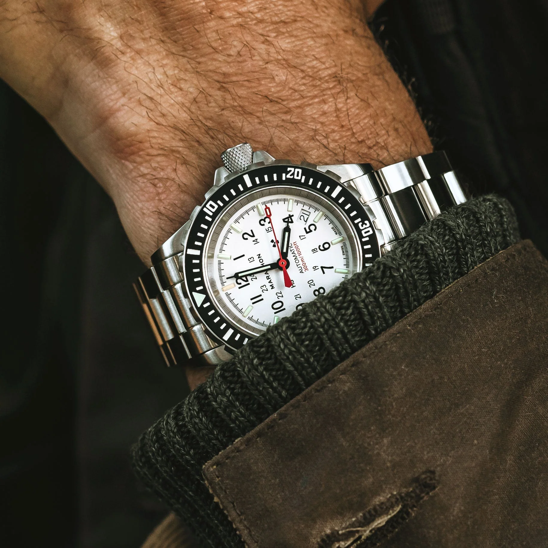 20MM STAINLESS STEEL BRACELET (FOR JUMBO DIVE) STAINLESS STEEL MARATHON BRACELET | Dial - Image 3