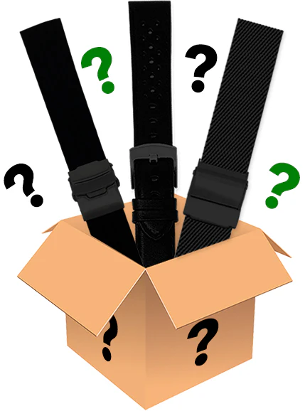 3 x 22mm Mixed Watch Band Mystery Bundle | Dial