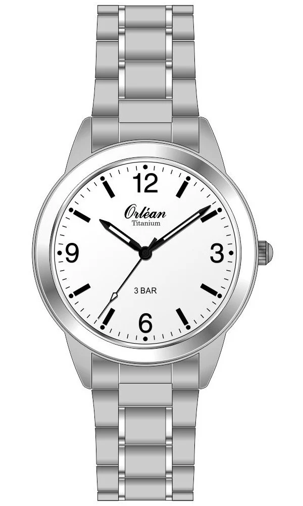 36mm Full Titanium Grey | White Dial