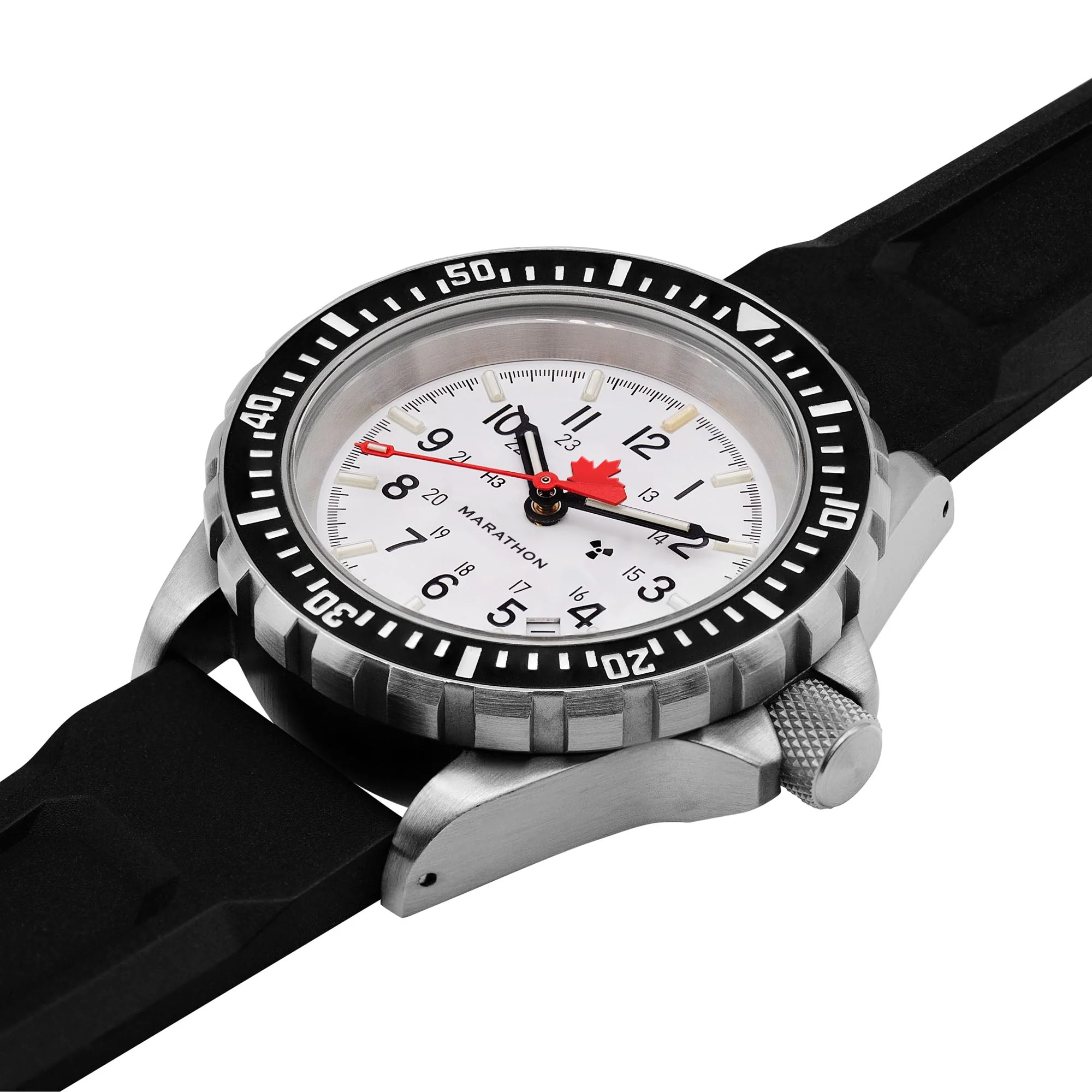 41MM ARCTIC RED MAPLE LARGE DIVER'S AUTOMATIC (GSAR) RED MAPLE ARCTIC GSAR | White Dial - Image 2