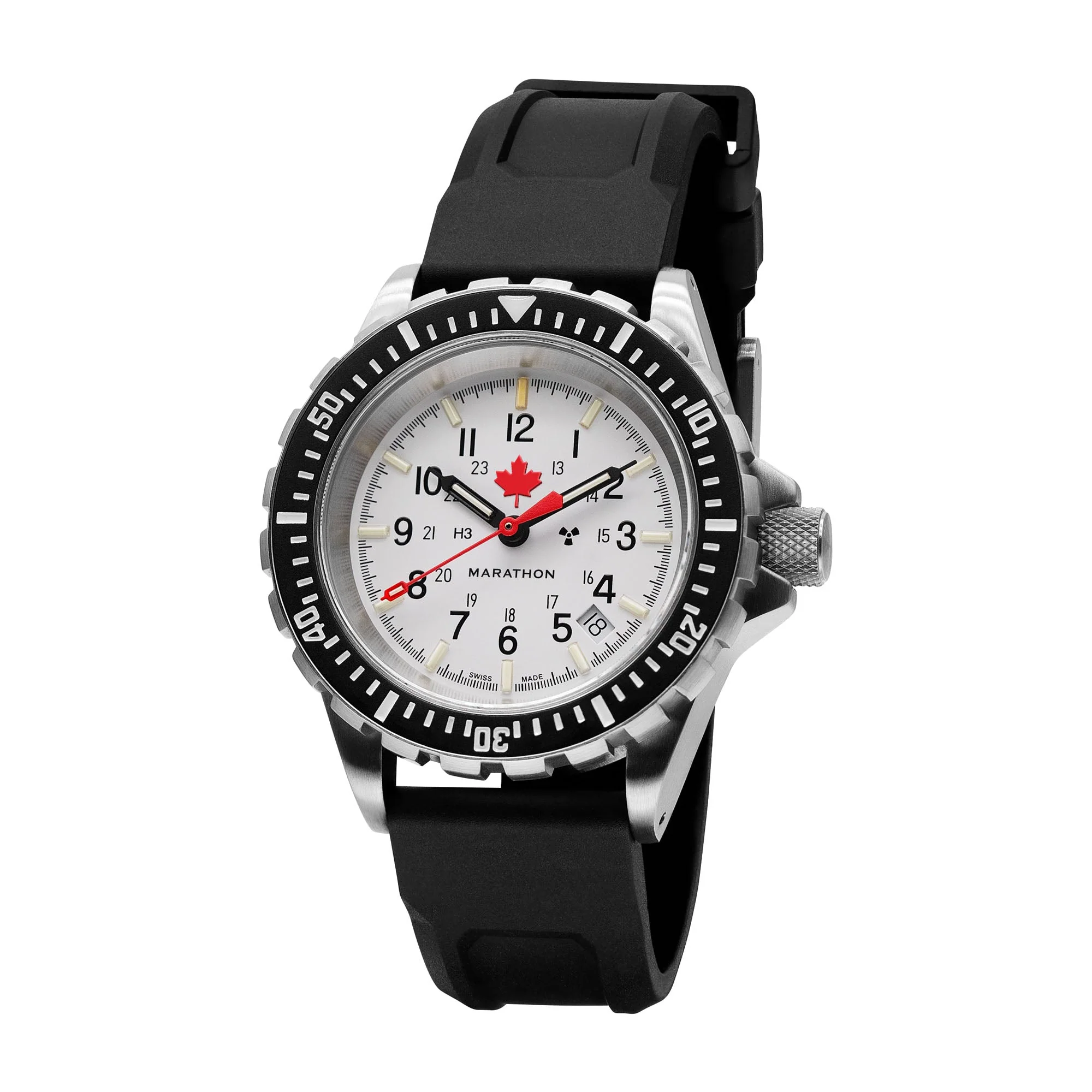41MM ARCTIC RED MAPLE LARGE DIVER'S AUTOMATIC (GSAR) RED MAPLE ARCTIC GSAR | White Dial - Image 3