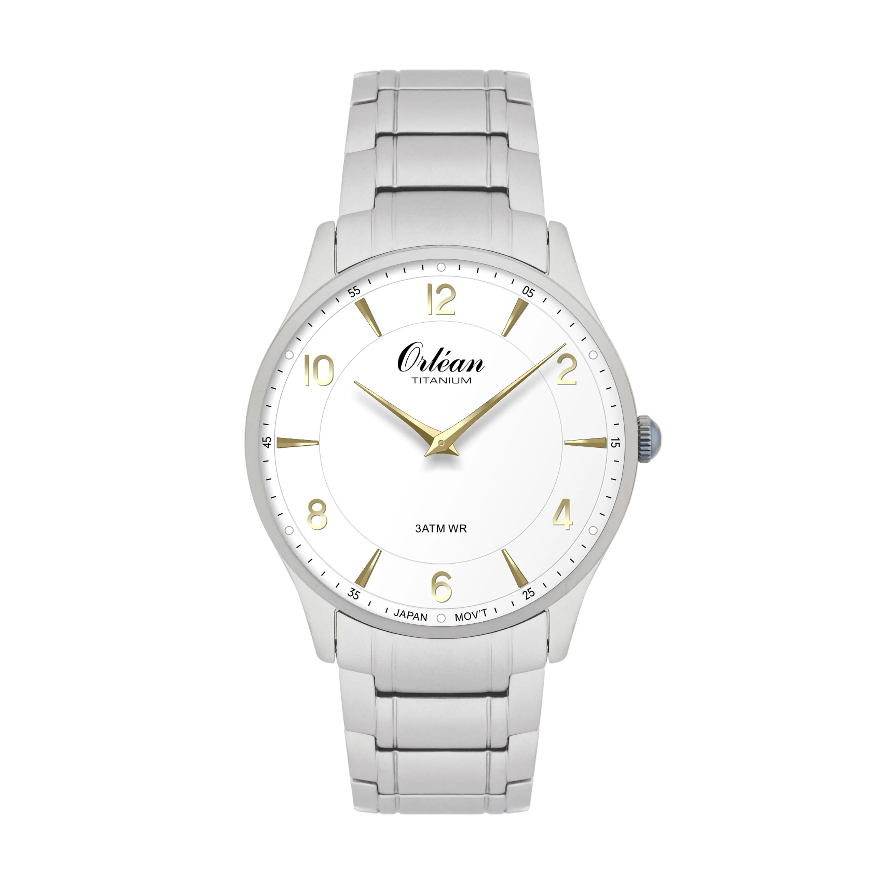 41mm Full Titanium Grey / White Dial | White Dial