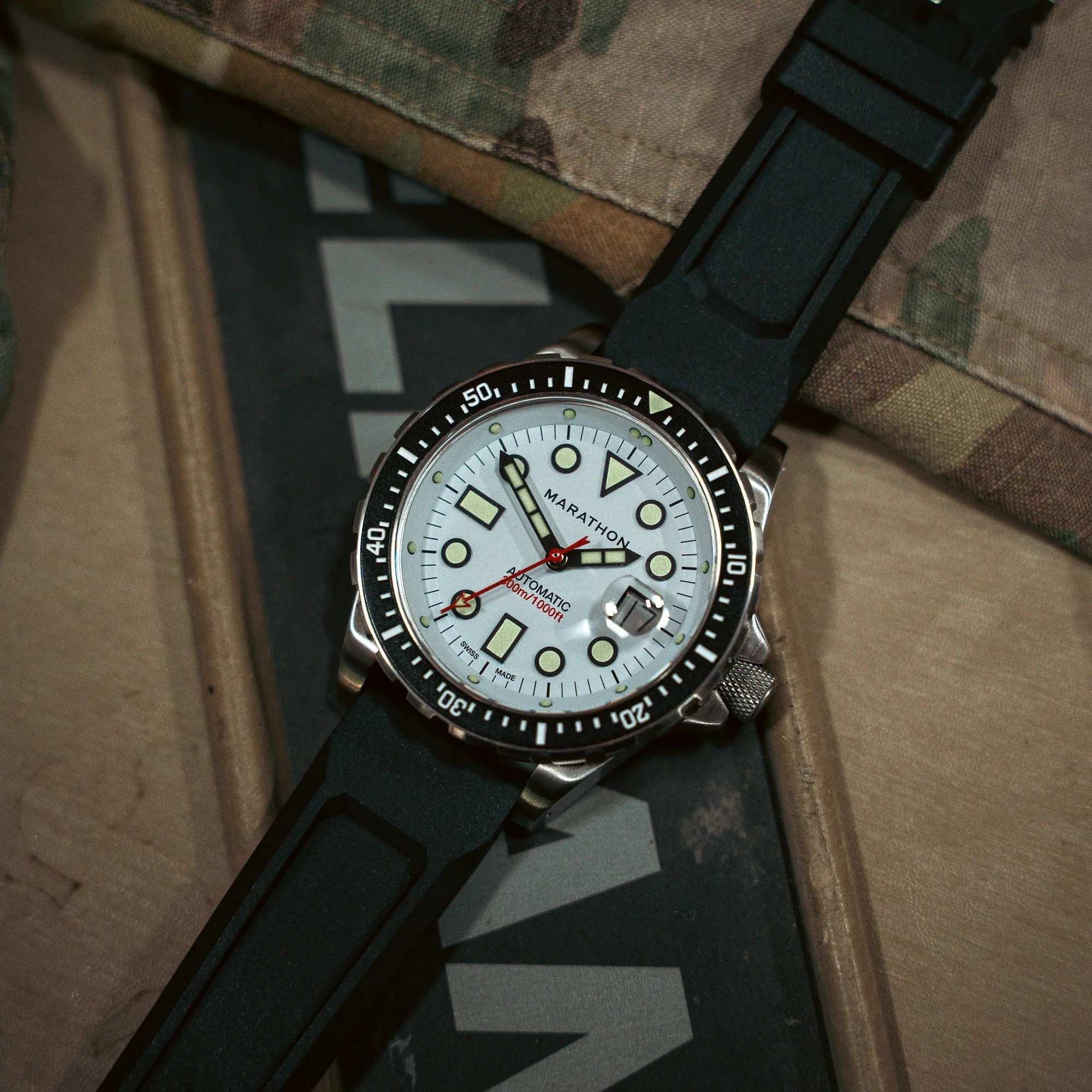 46mm OSAR-D ARCTIC EDITION 46mm Original SAR w/ Date (OSAR-D) ARCTIC EDITION | White Dial - Image 3