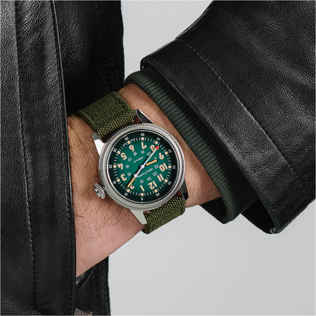 A17 Pilot Green | Green Dial - Image 3