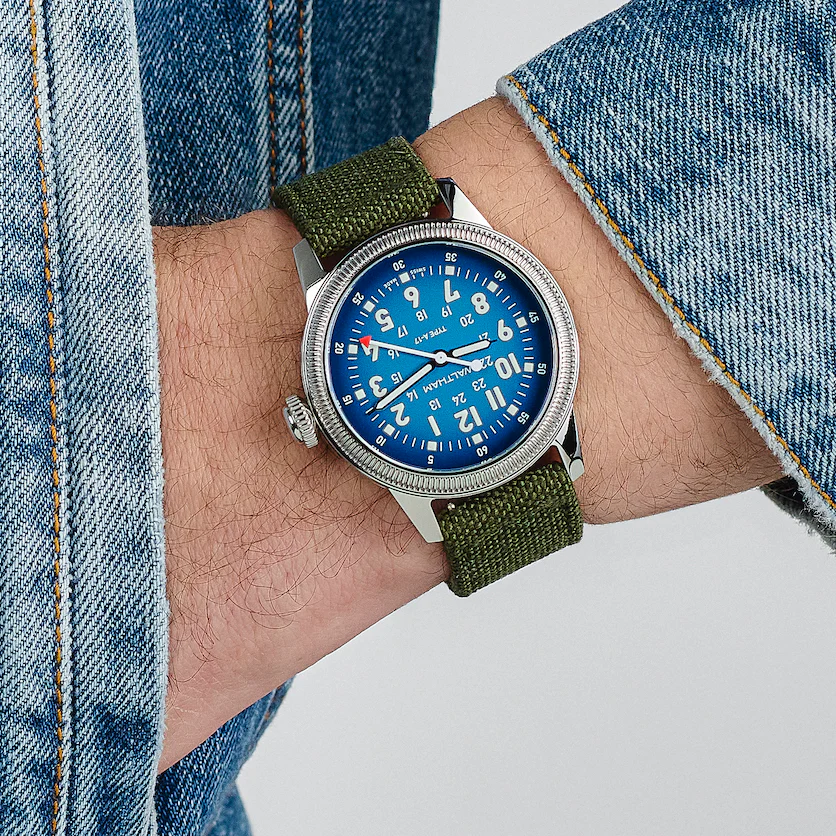 A17 Pilot Blue | Blue Dial - Image 3