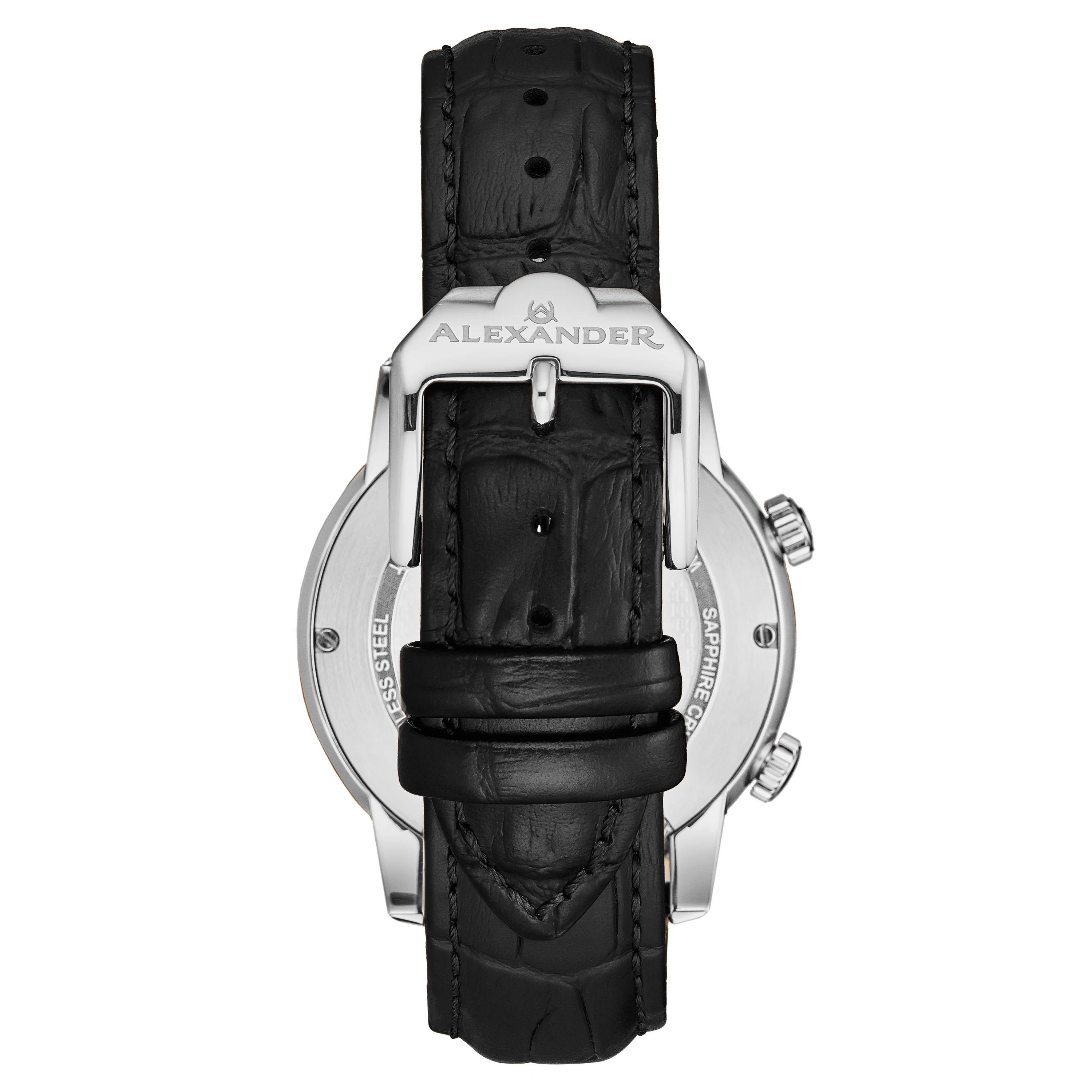A171A-04 Black/Leather | Green Dial - Image 2