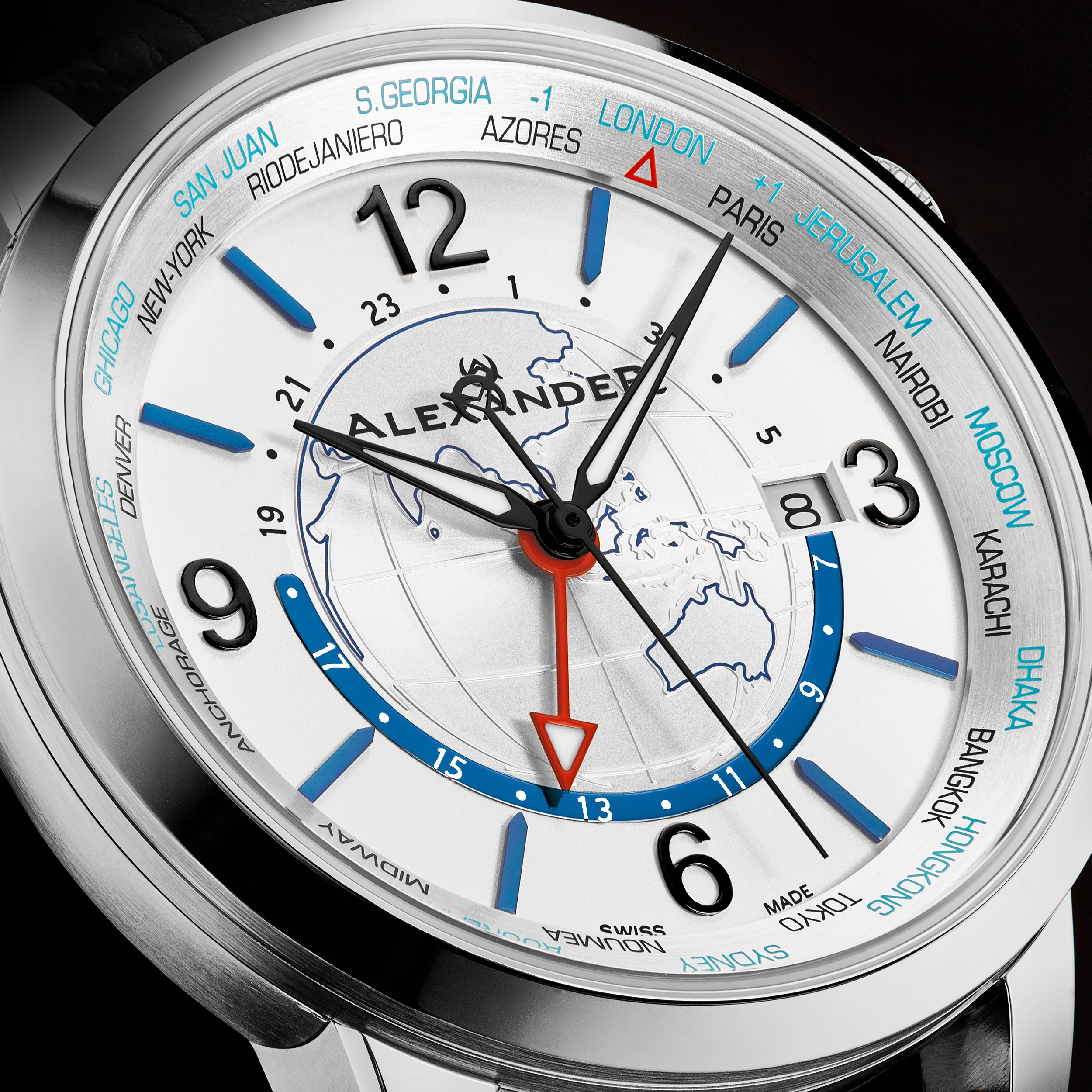 A171B-01 Silver/Stainless Steel | Silver Dial - Image 3