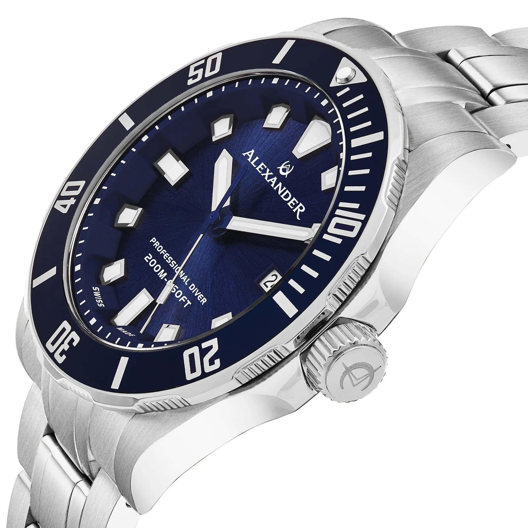 A501B-02 Vathos A501B | Blue Dial - Image 4