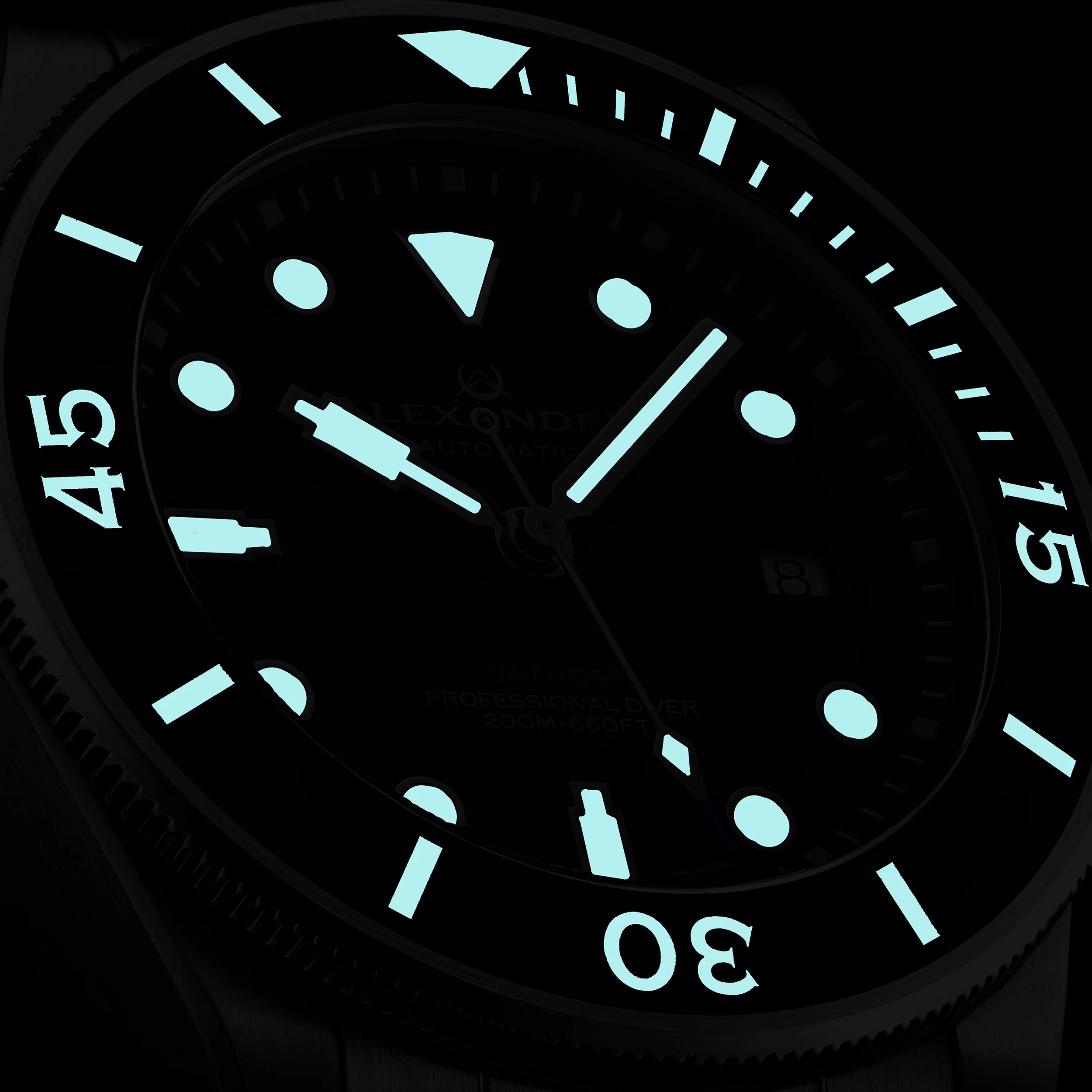 A520-01 Silver/Stainless Steel | Black Dial - Image 5