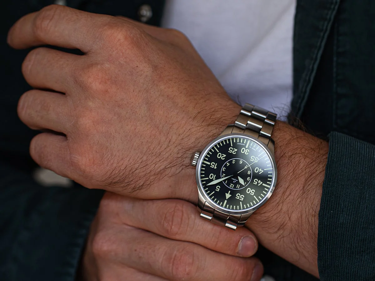 Aachen 39mm Automatic / Bracelet | Black Dial - Image 2