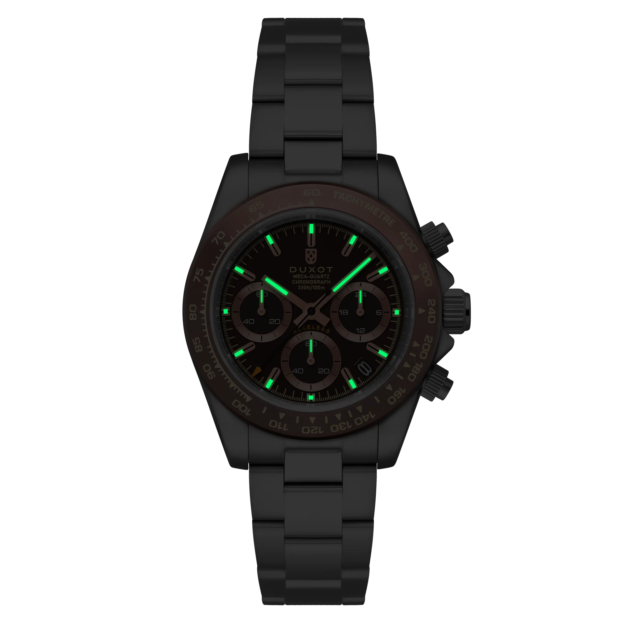 Accelero Chronograph Brown / Stainless Steel | Brown Dial - Image 3