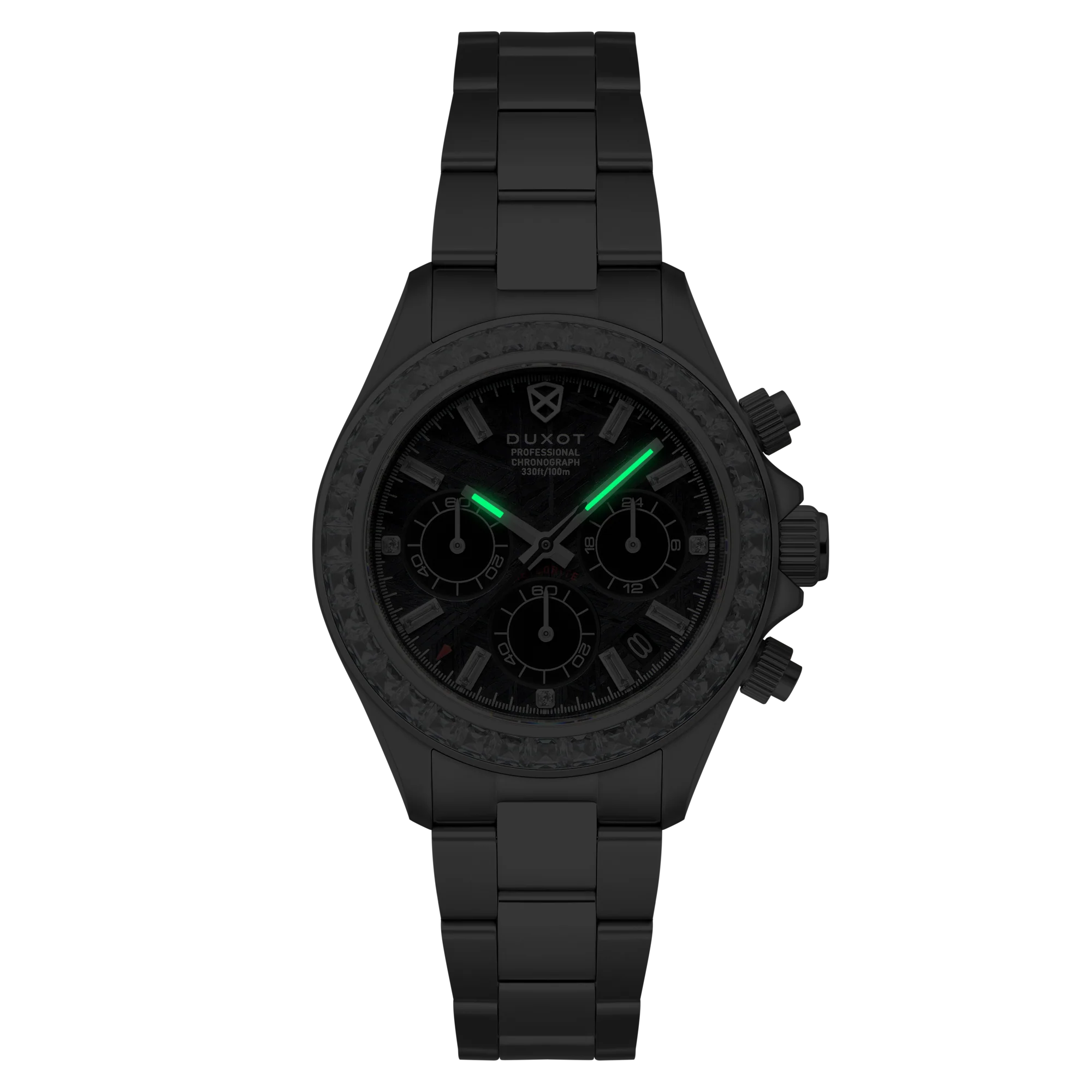 Accelero Meteorite Chronograph Limited Edition Black / Stainless Steel | Black Dial - Image 3