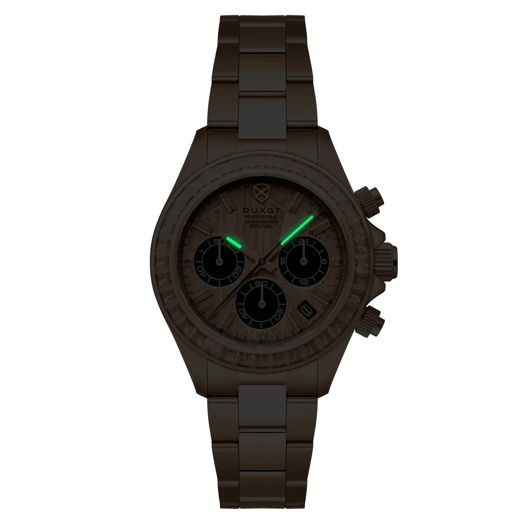 Accelero Meteorite Chronograph Limited Edition Rose Gold / Stainless Steel | Rose Gold Dial - Image 3