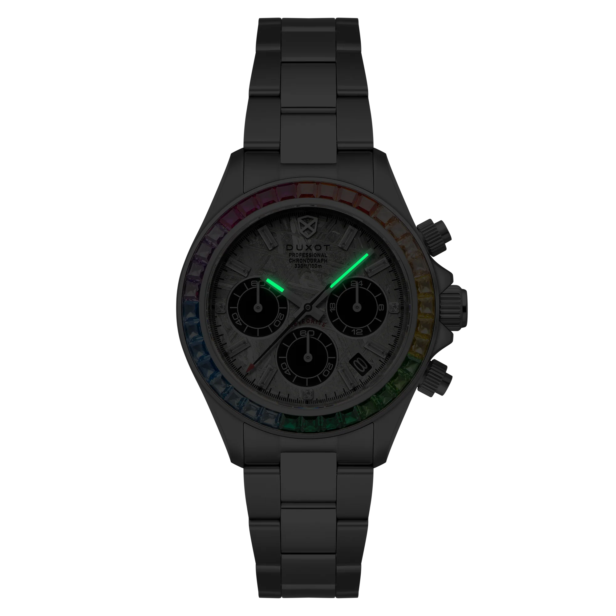 Accelero Meteorite Chronograph Limited Edition Silver / Stainless Steel | Silver Dial - Image 3