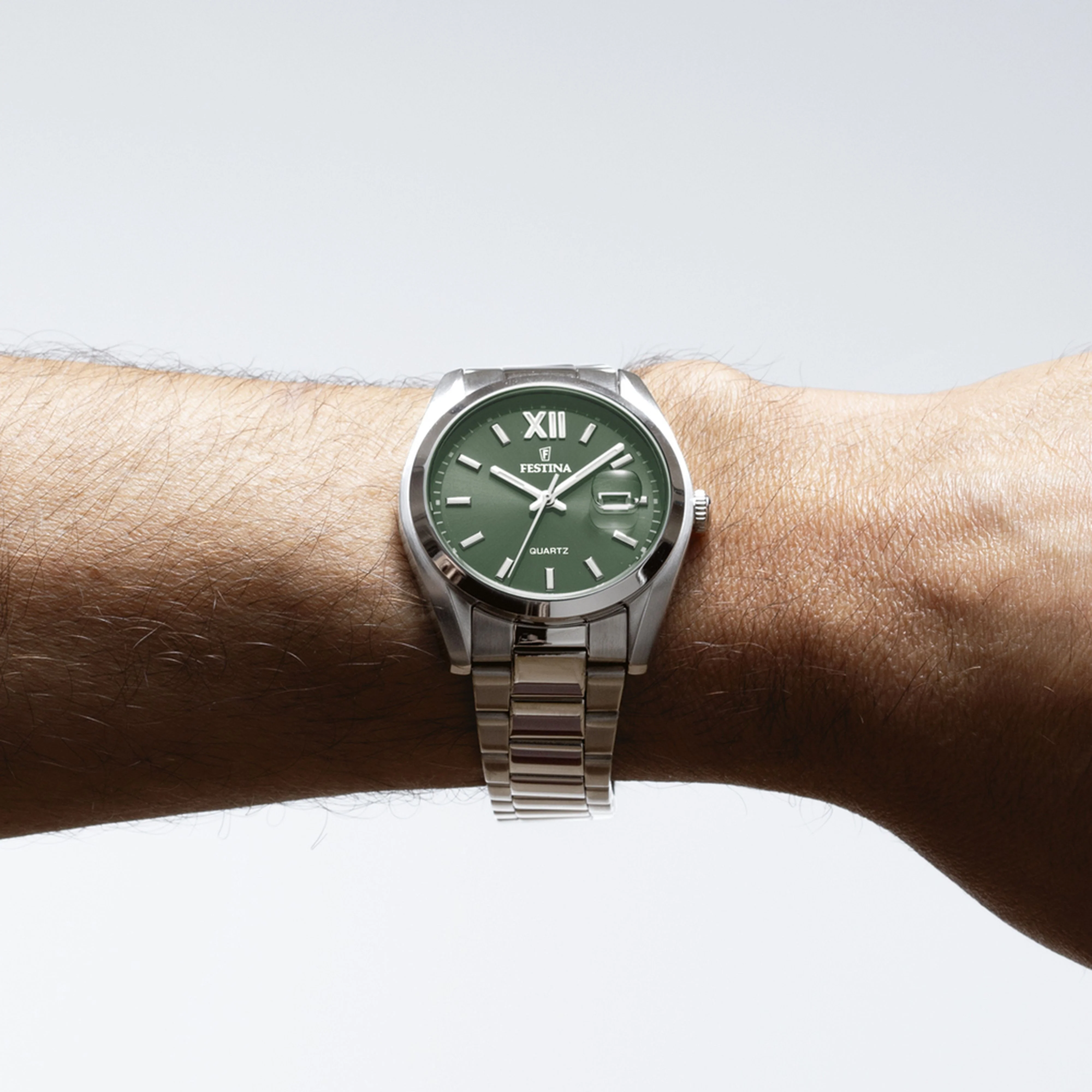 Acero clasico Green / Stainless Steel Green Dial - Image 3