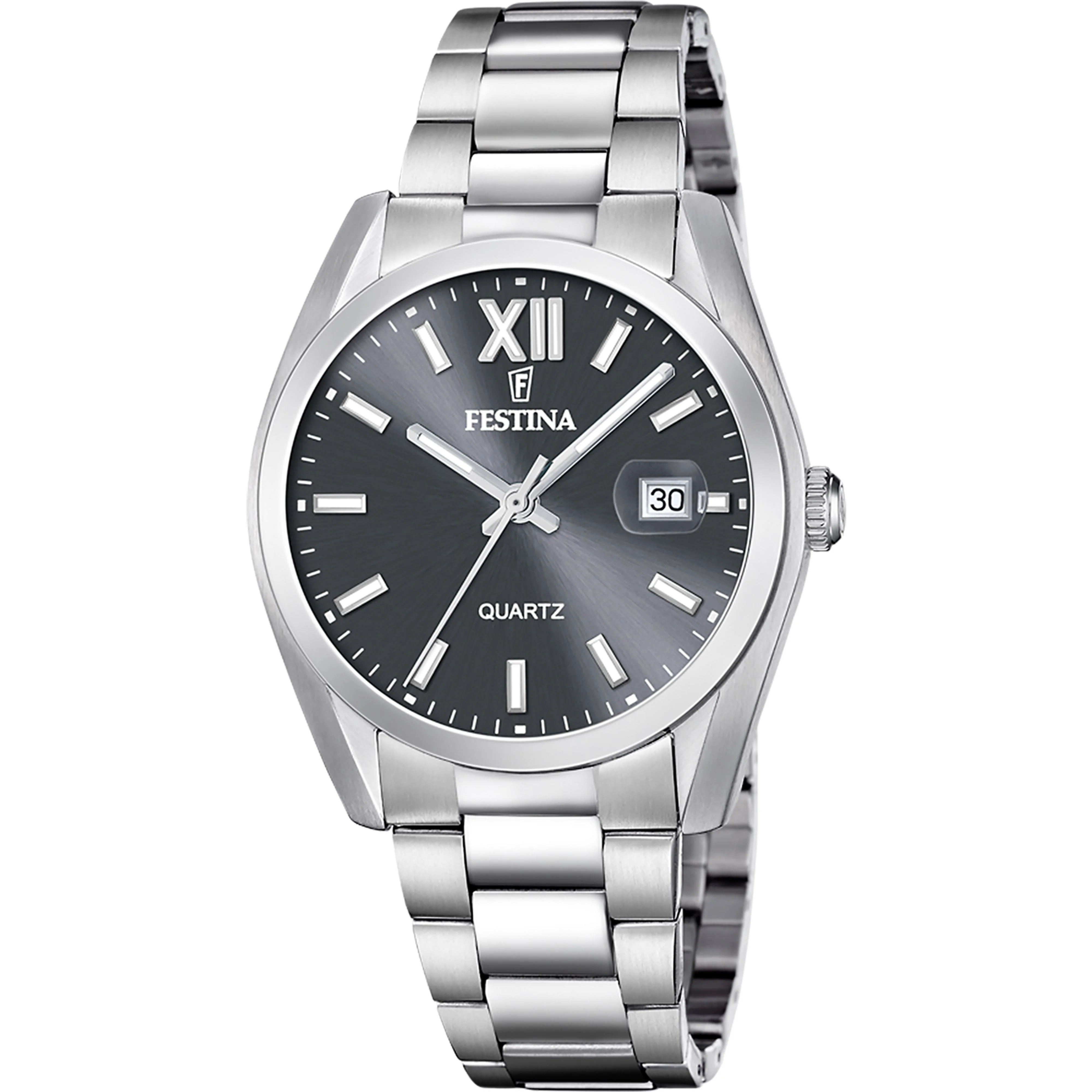 Acero clasico Grey / Stainless Steel | Grey Dial