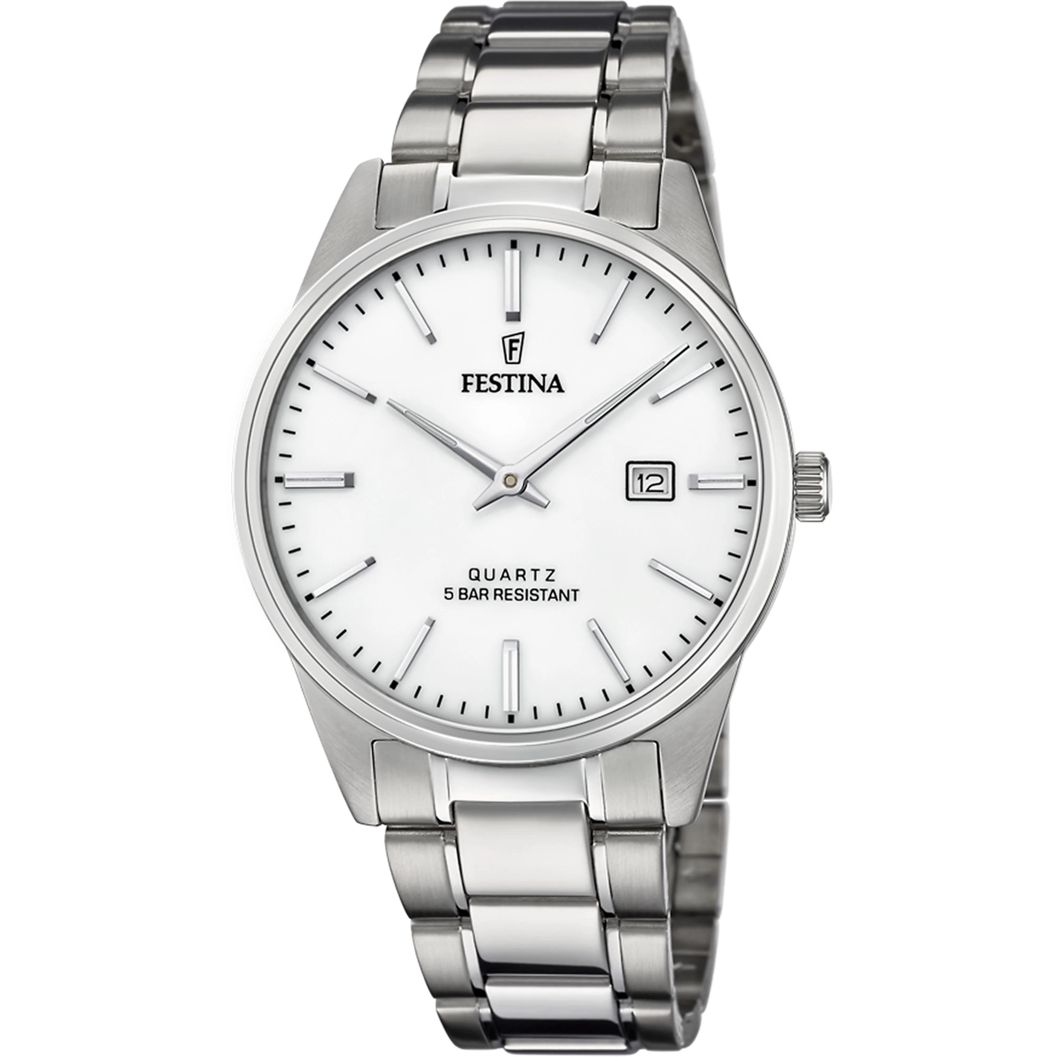 Acero clasico Silver / Stainless Steel | Silver Dial