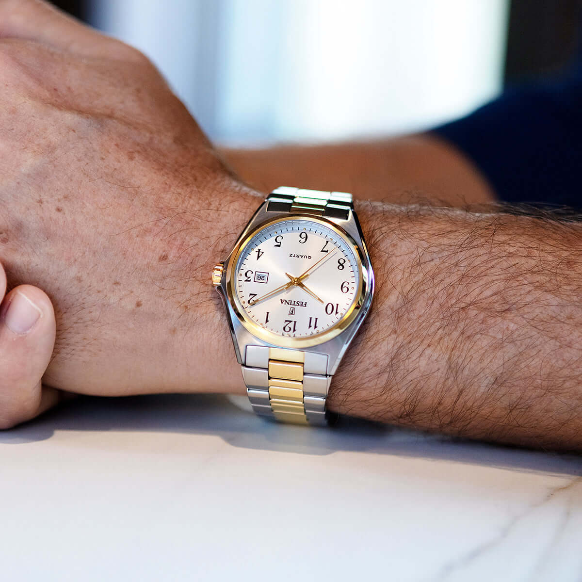 Acero clasico White / Stainless Steel | White Dial - Image 2