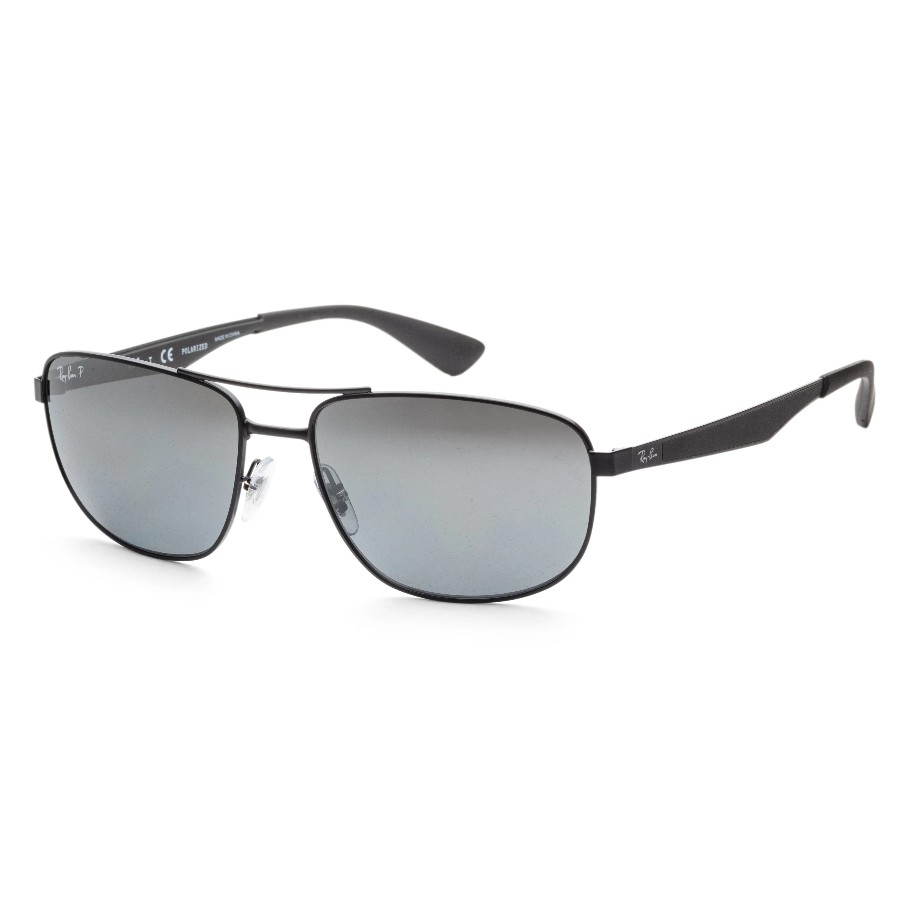 Active Matte Black Frame, Grey Mirror Silver Grad Polar Lens | Dial