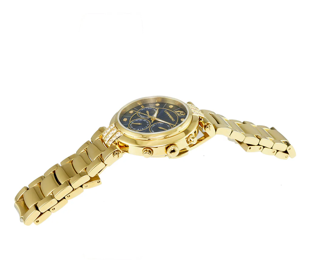 ADELINA COLLECTION Blue/Goldtone | Blue Dial - Image 2
