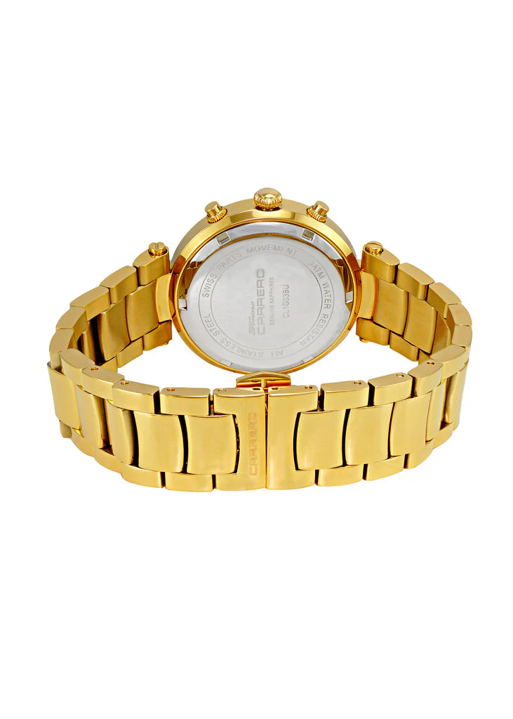 ADELINA COLLECTION Blue/Goldtone | Blue Dial - Image 3