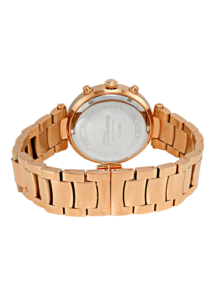 ADELINA COLLECTION Blue/Rosetone | Blue Dial - Image 3