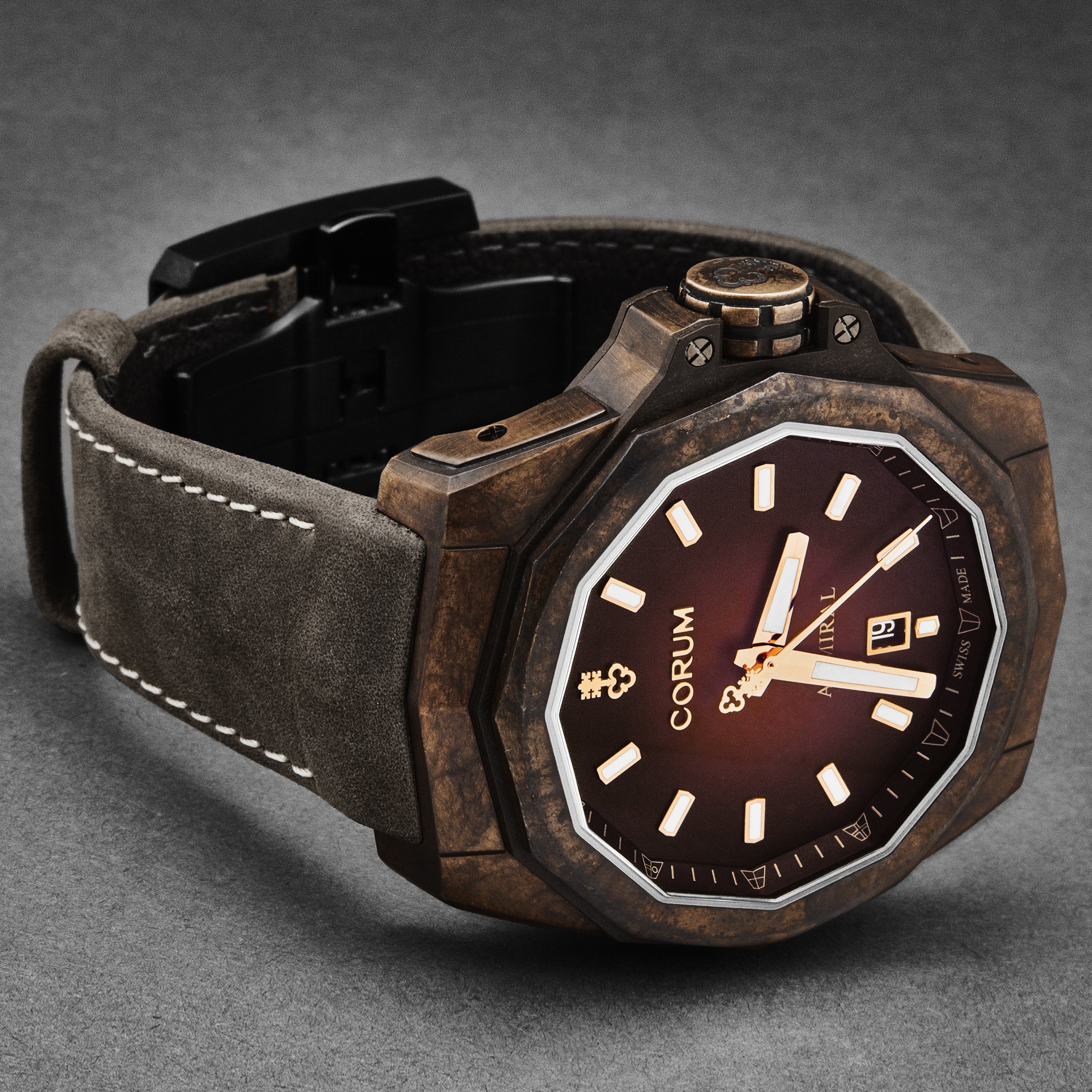 Admiral Cup A082/04208 / Burgundy | Burgundy Dial - Image 2
