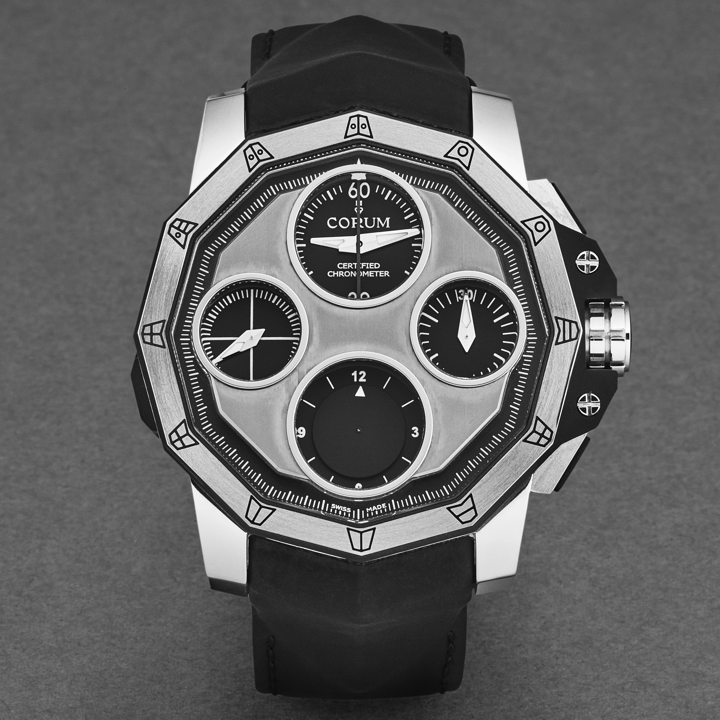 Admiral Cup A987/01254 / Black | Black Dial - Image 4