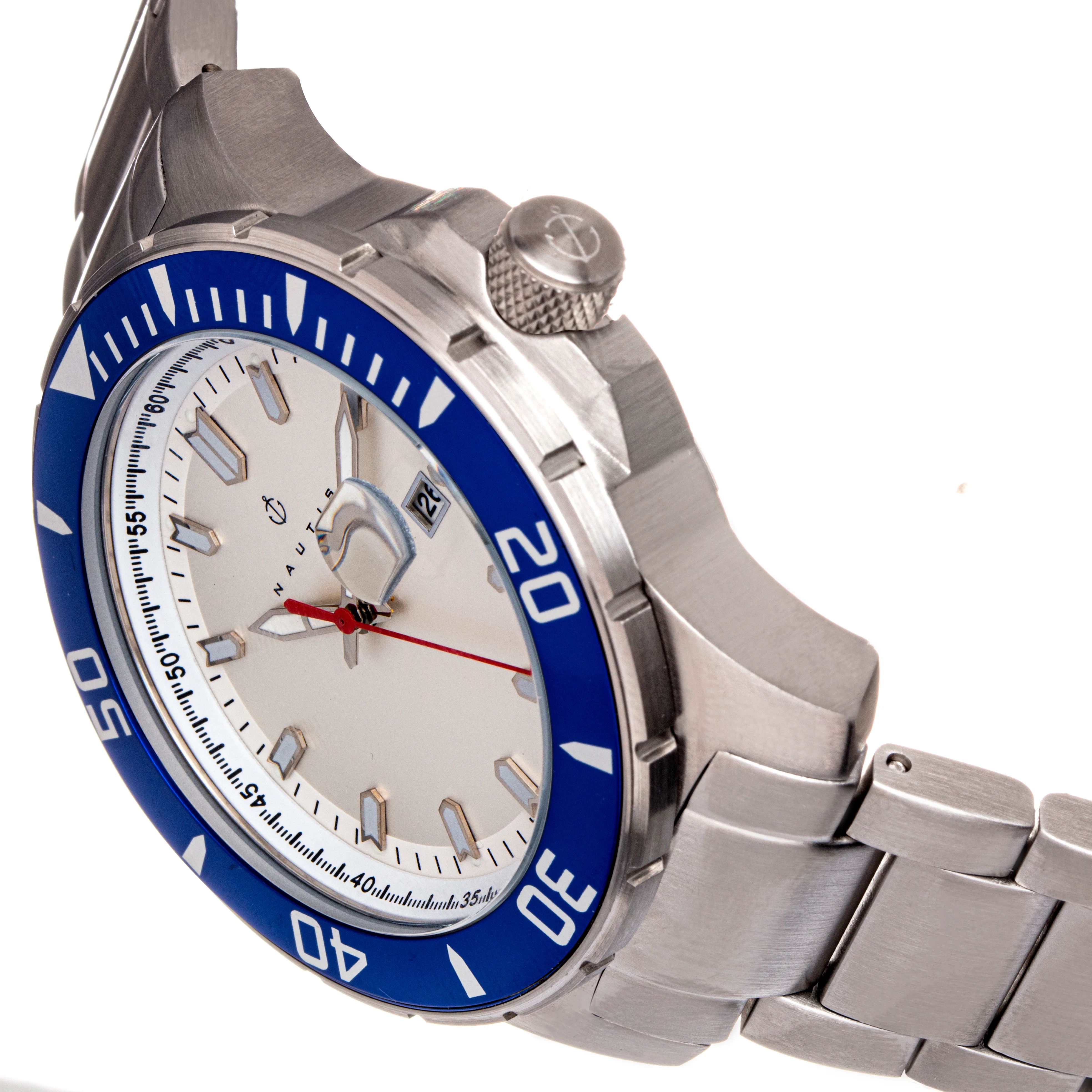 Admiralty Pro 200 w/Date Blue/White | White Dial - Image 3