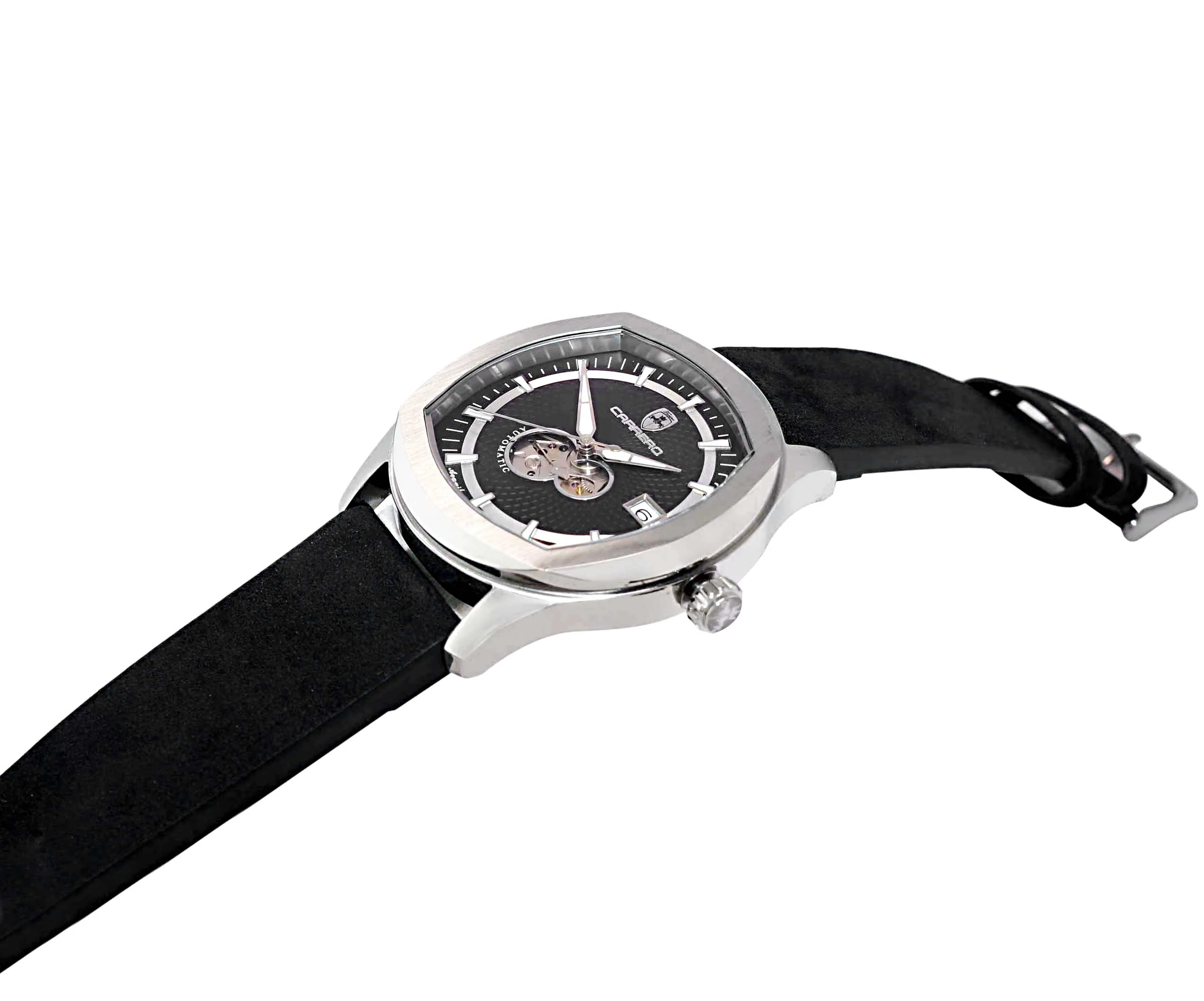 AEQUILUX SILVER TONE-BLACK /BLACK | Black Dial - Image 2