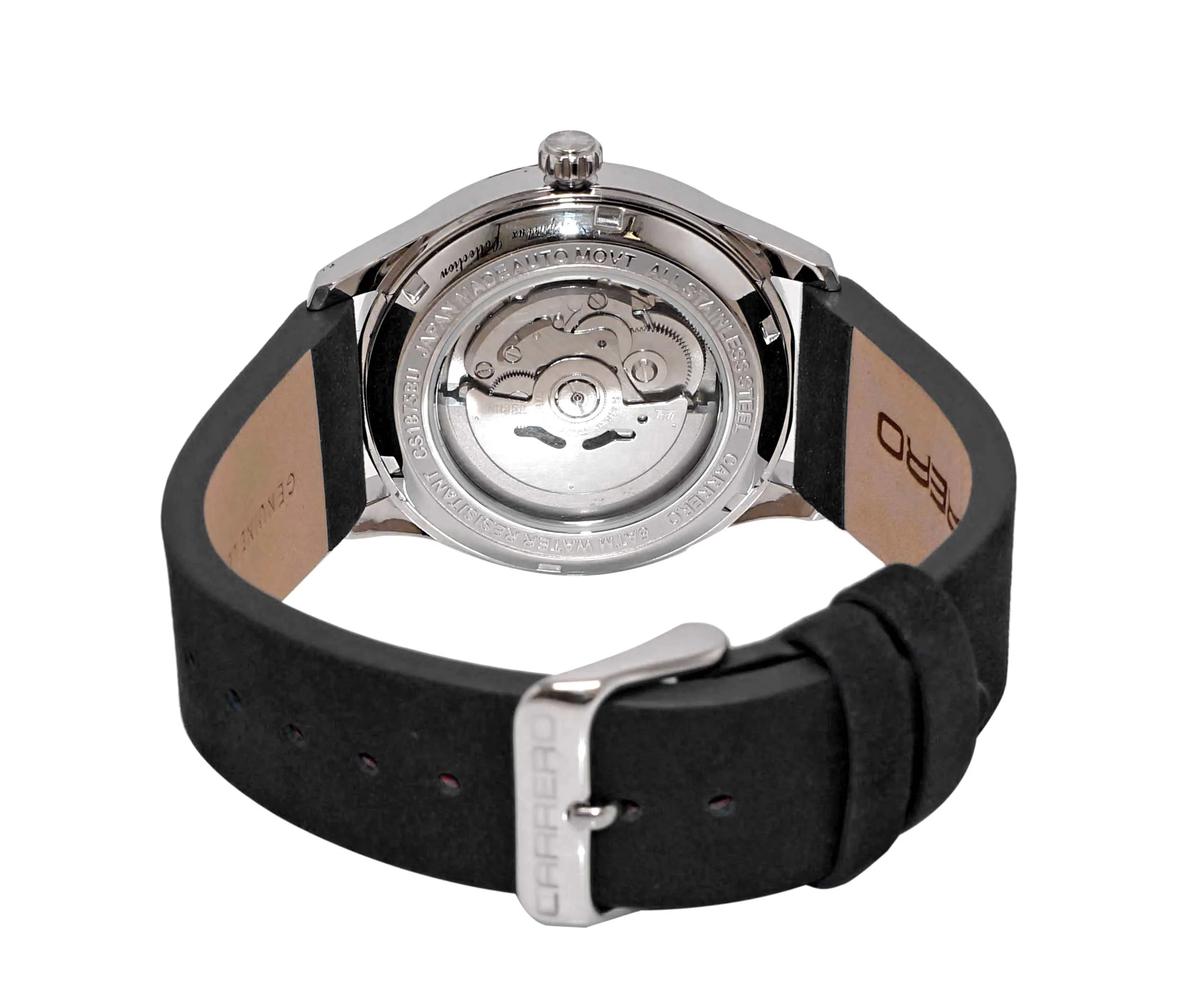 AEQUILUX SILVER TONE-BLACK /BLACK | Black Dial - Image 4