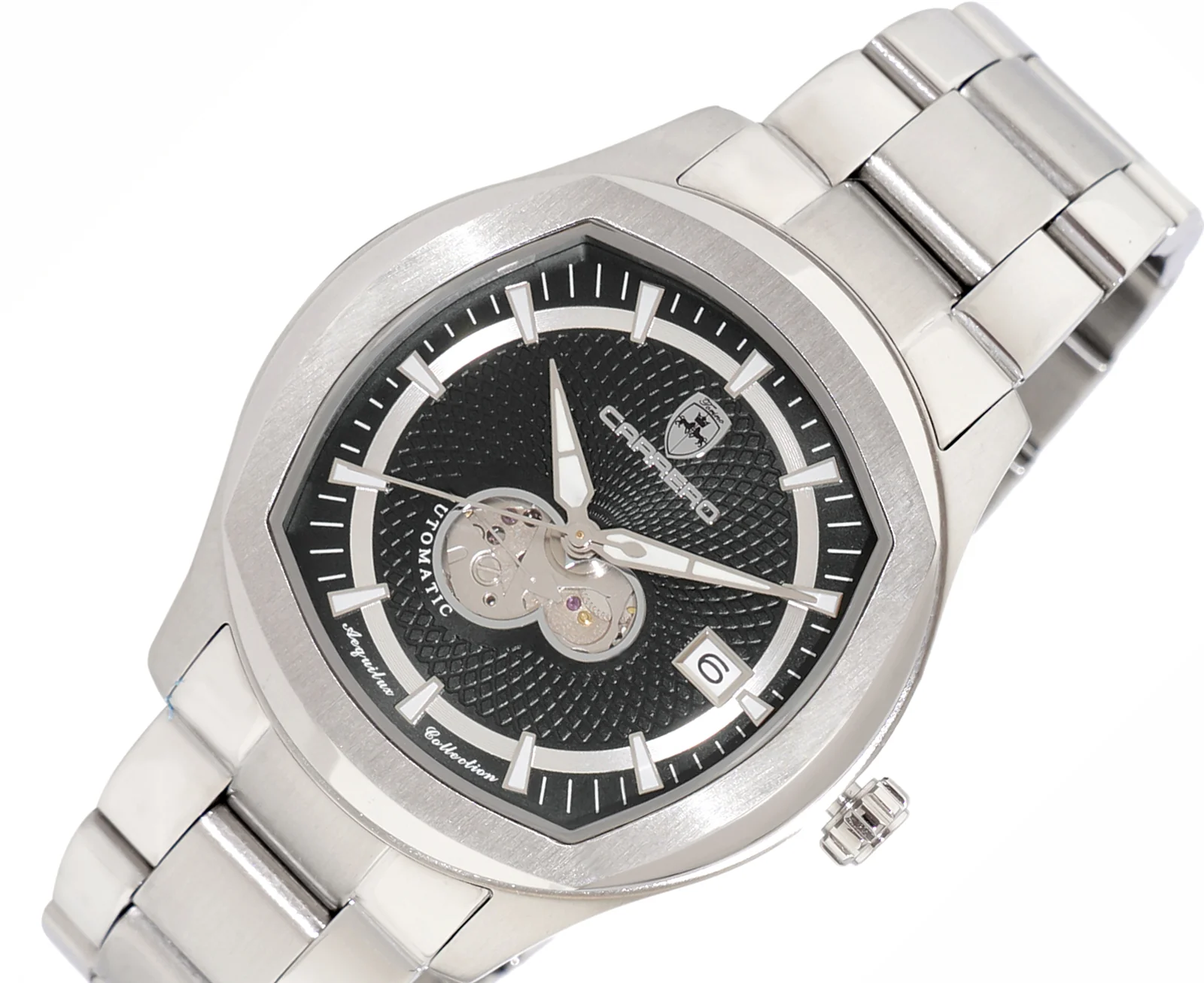 AEQUILUX SILVER TONE/BLACK | Black Dial - Image 4