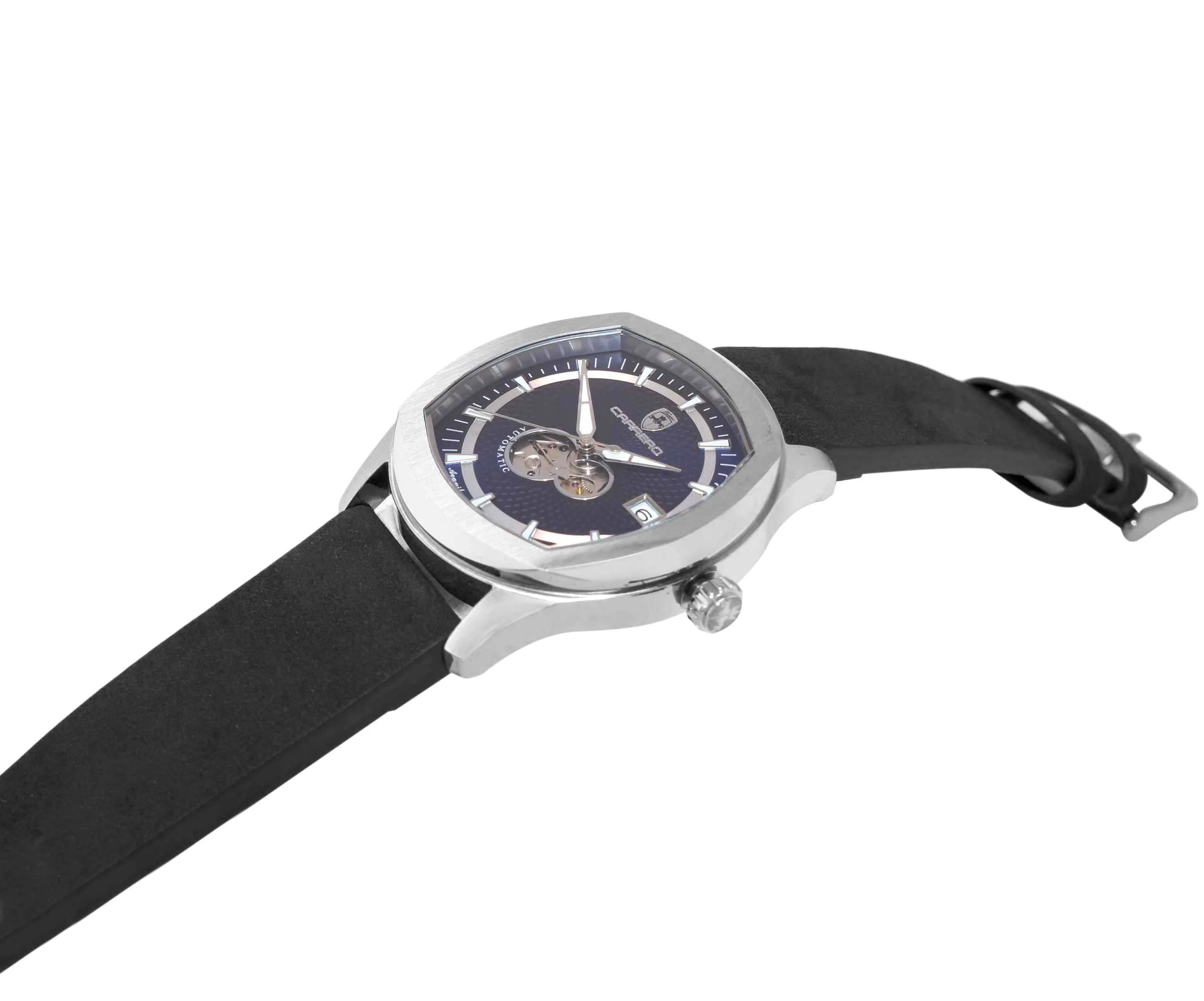 AEQUILUX SILVER TONE/BLUE -BLACK | Blue Dial - Image 2