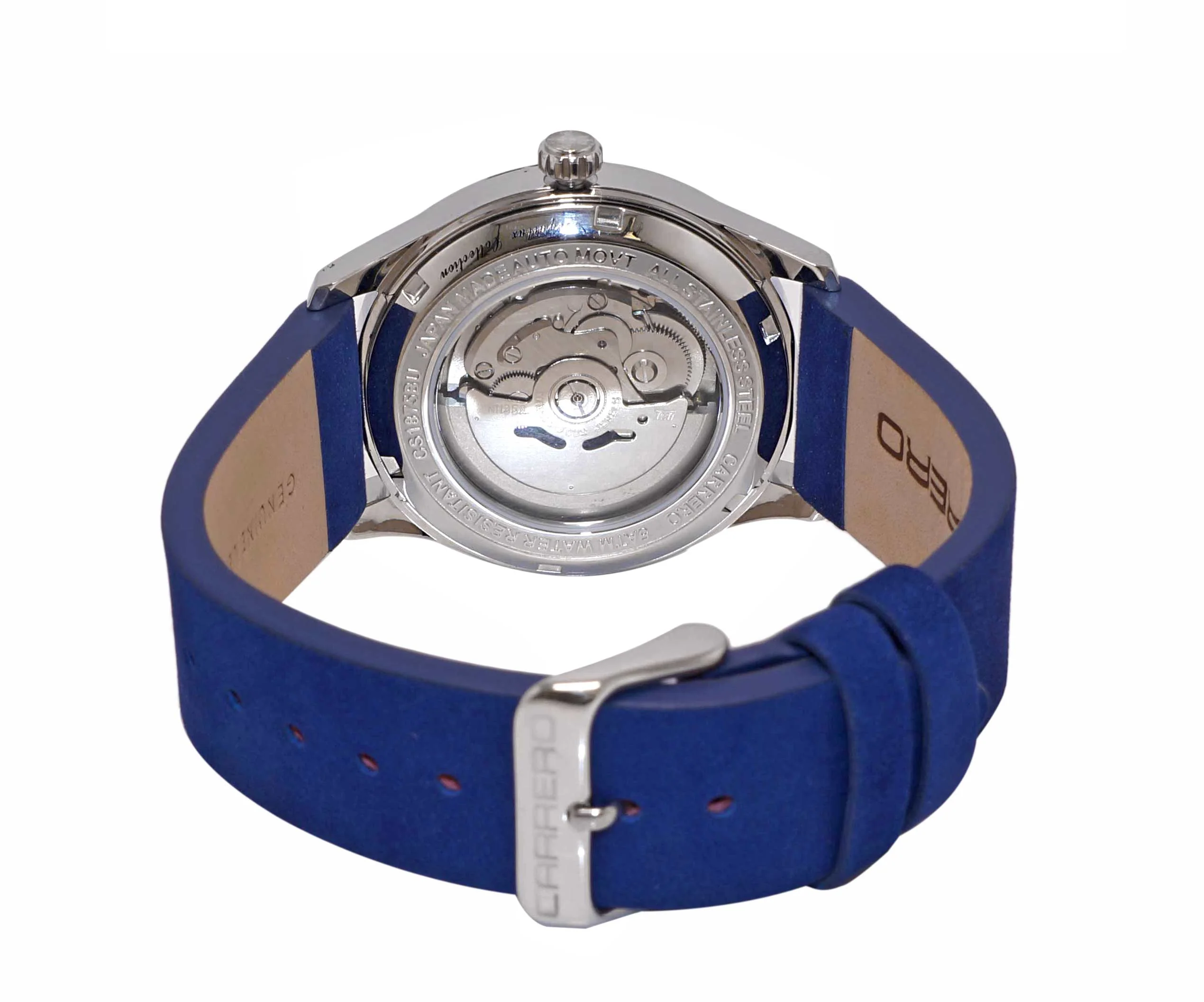 AEQUILUX SILVER TONE/BLUE -BLUE | Blue Dial - Image 4