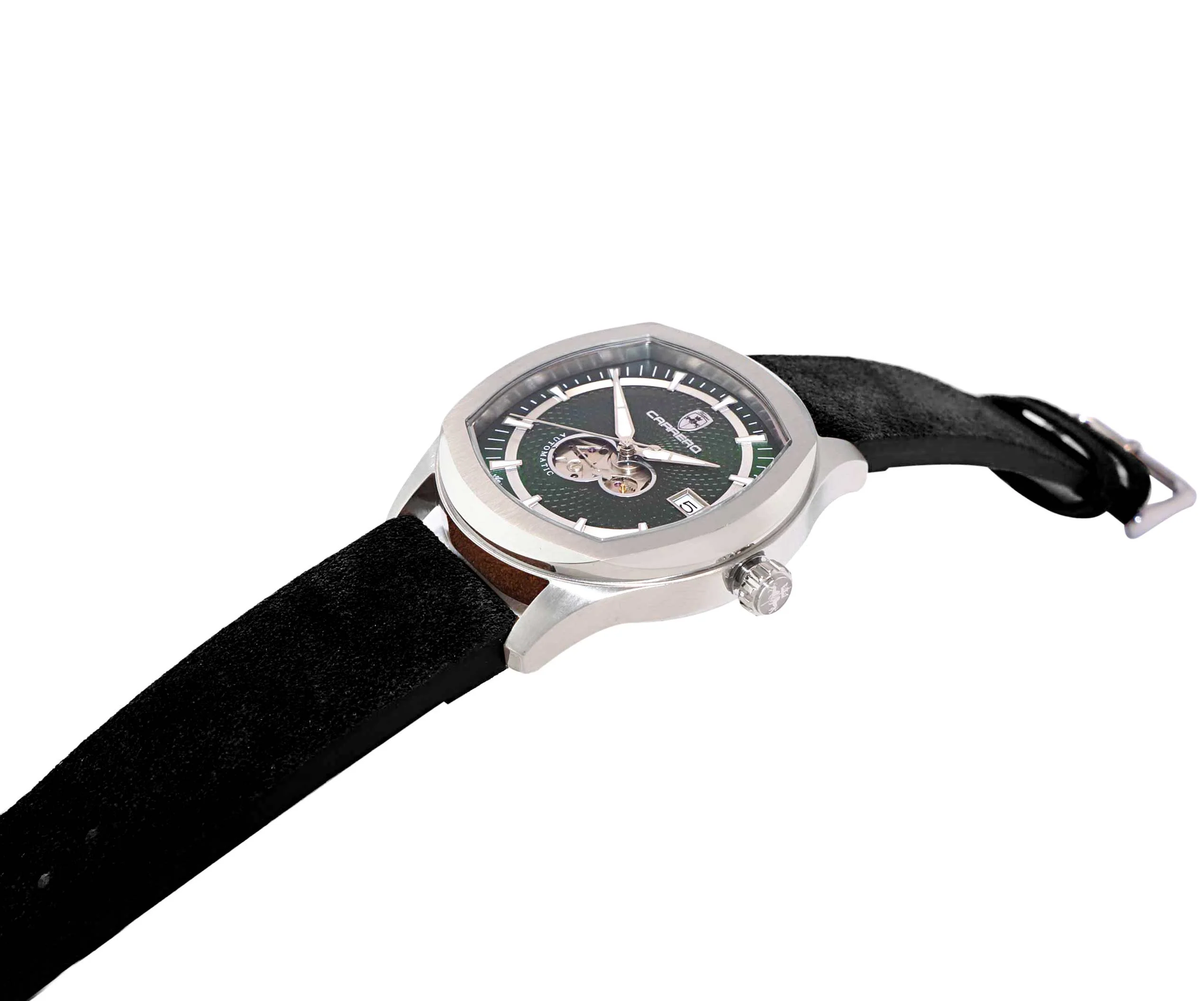 AEQUILUX SILVER TONE/GREEN -BLACK | Green Dial - Image 2