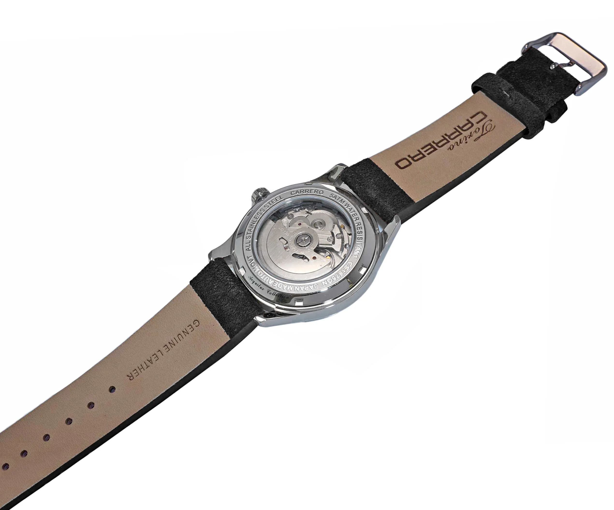AEQUILUX SILVER TONE/GREEN -BLACK | Green Dial - Image 3