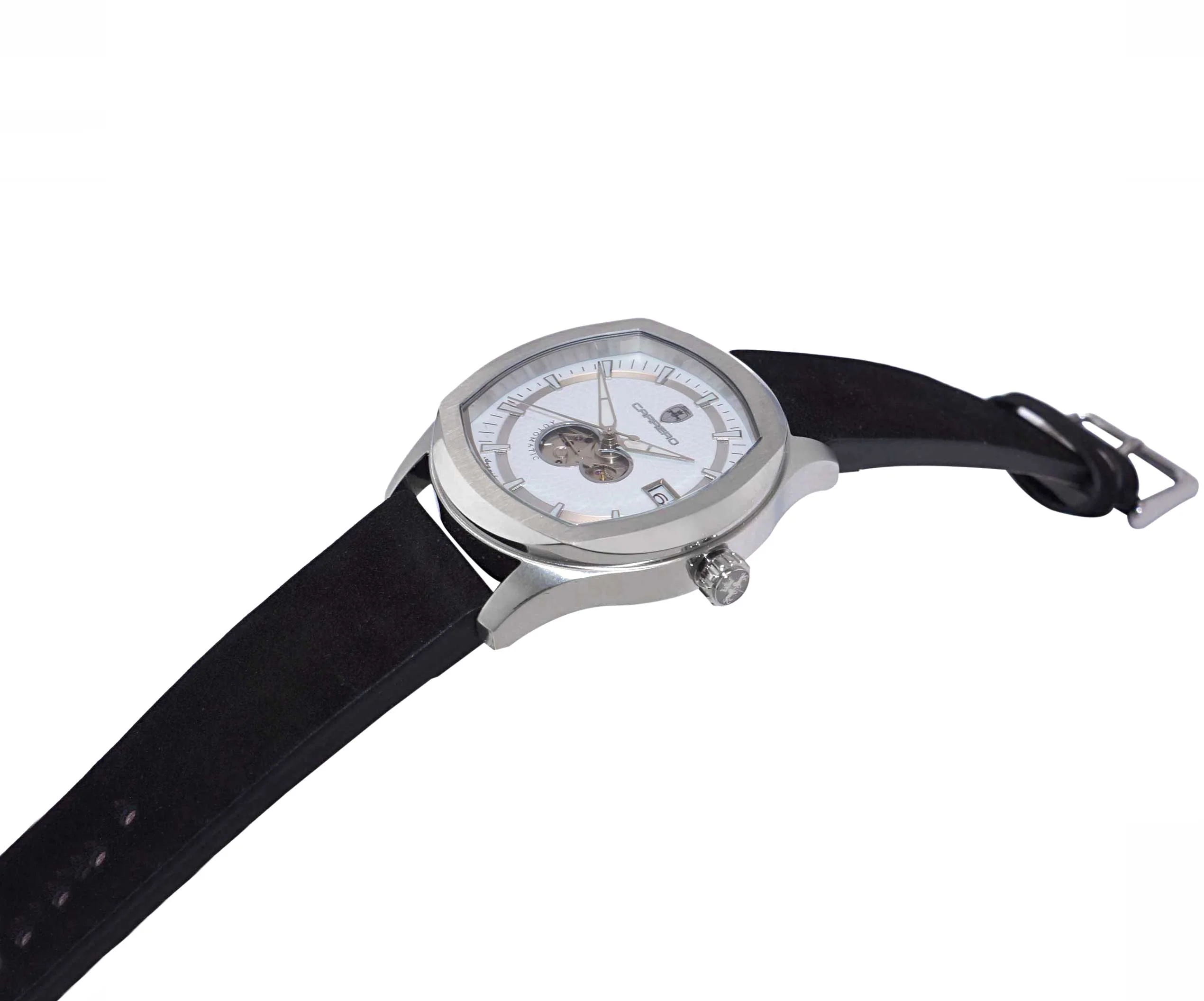 AEQUILUX SILVER TONE-WHITE/BLACK | White Dial - Image 2