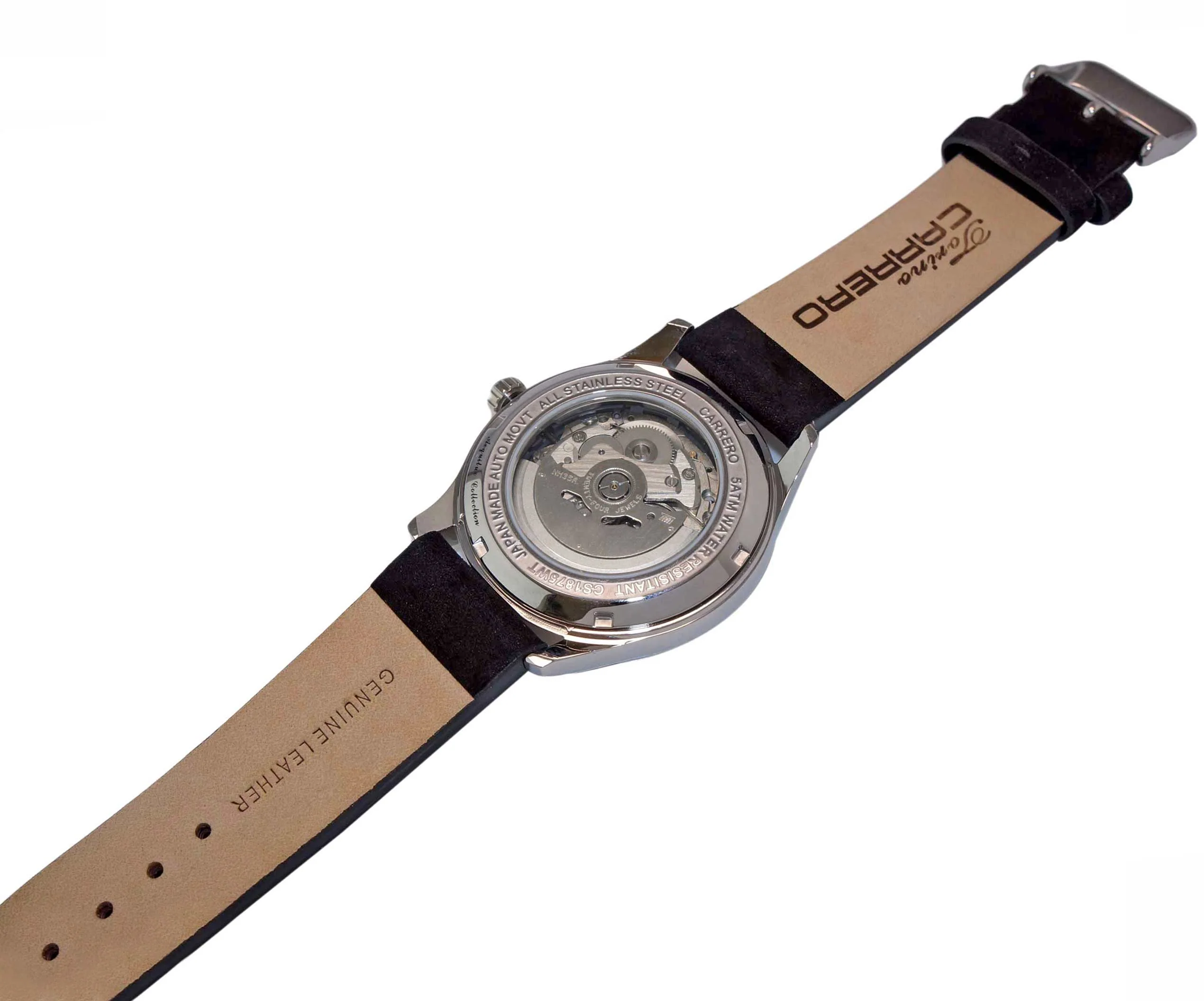 AEQUILUX SILVER TONE-WHITE/BLACK | White Dial - Image 3