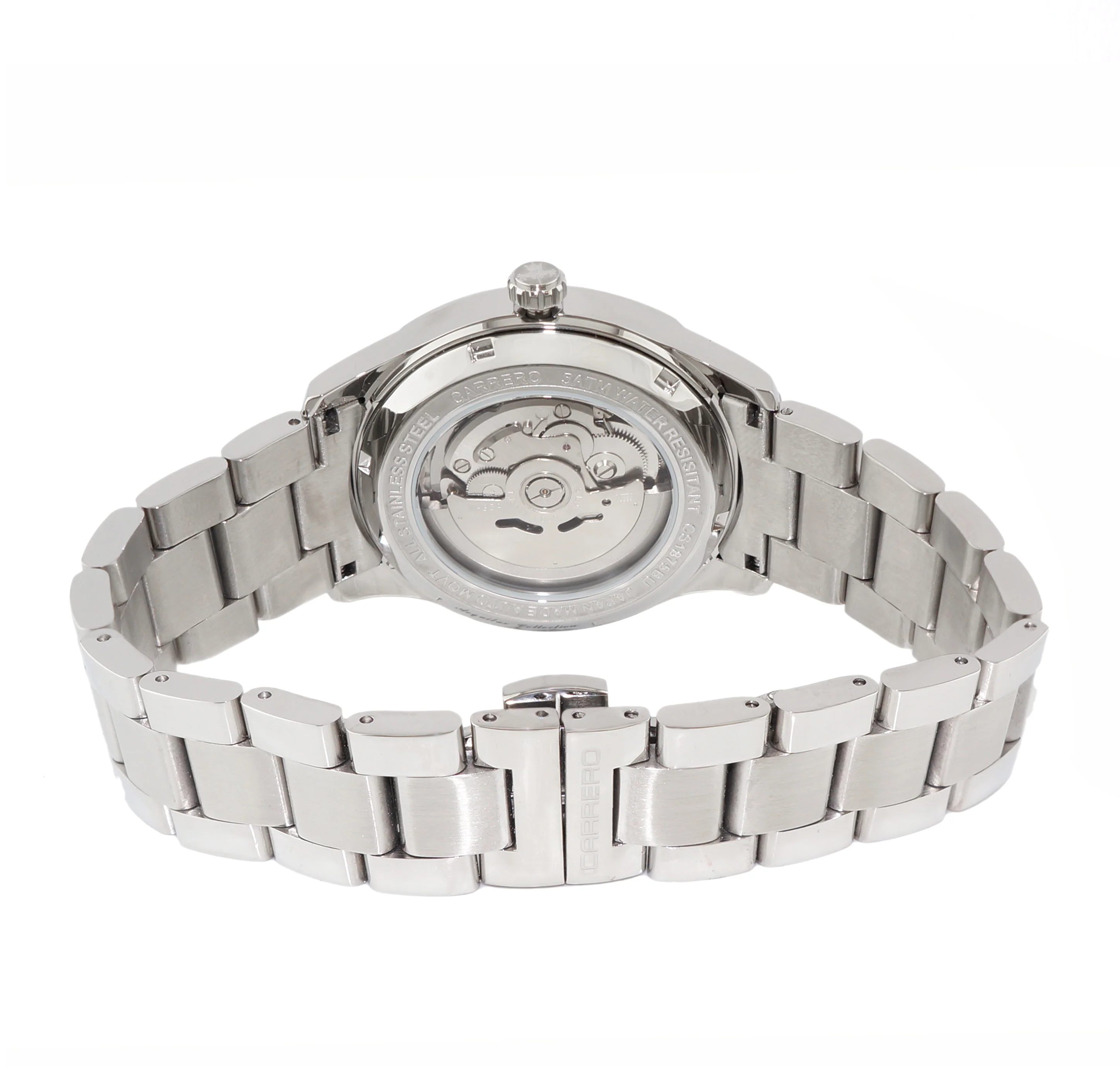 AEQUILUX SILVER TONE/WHITE | Blue Dial - Image 3