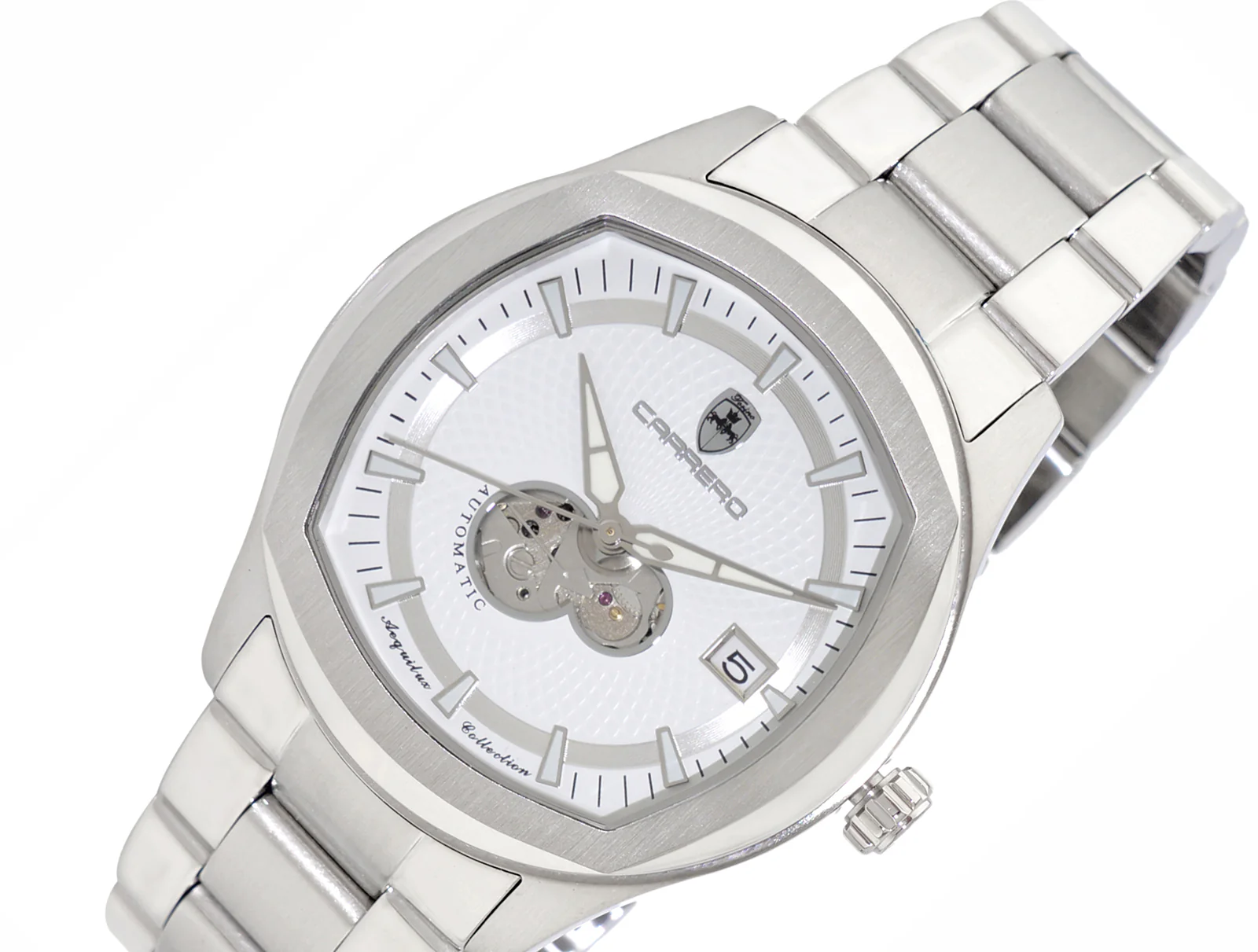 AEQUILUX SILVER TONE/WHITE | White Dial - Image 4