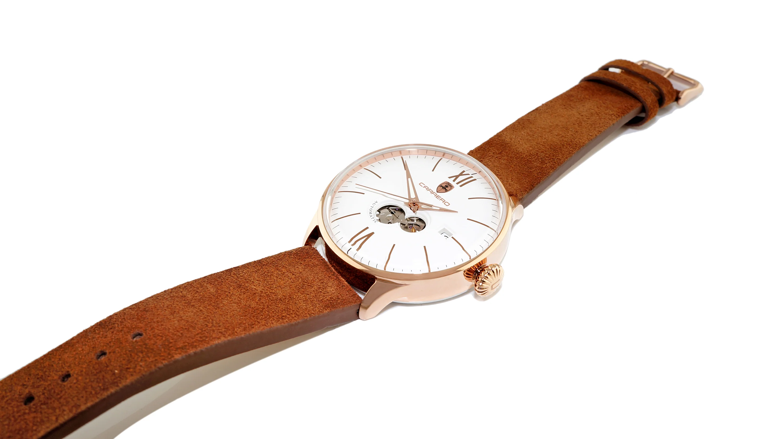 AERODROME ROSE TONE / WHITE | Silver / White Dial - Image 2