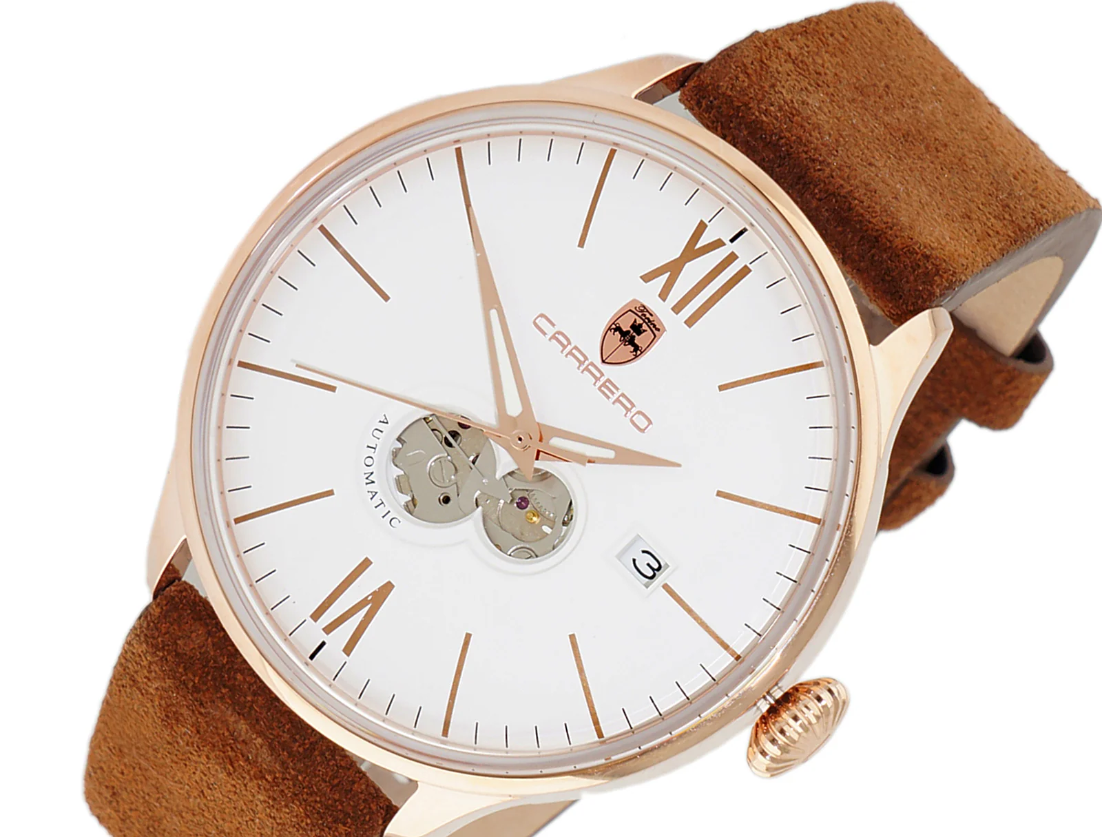 AERODROME ROSE TONE / WHITE | Silver / White Dial - Image 4
