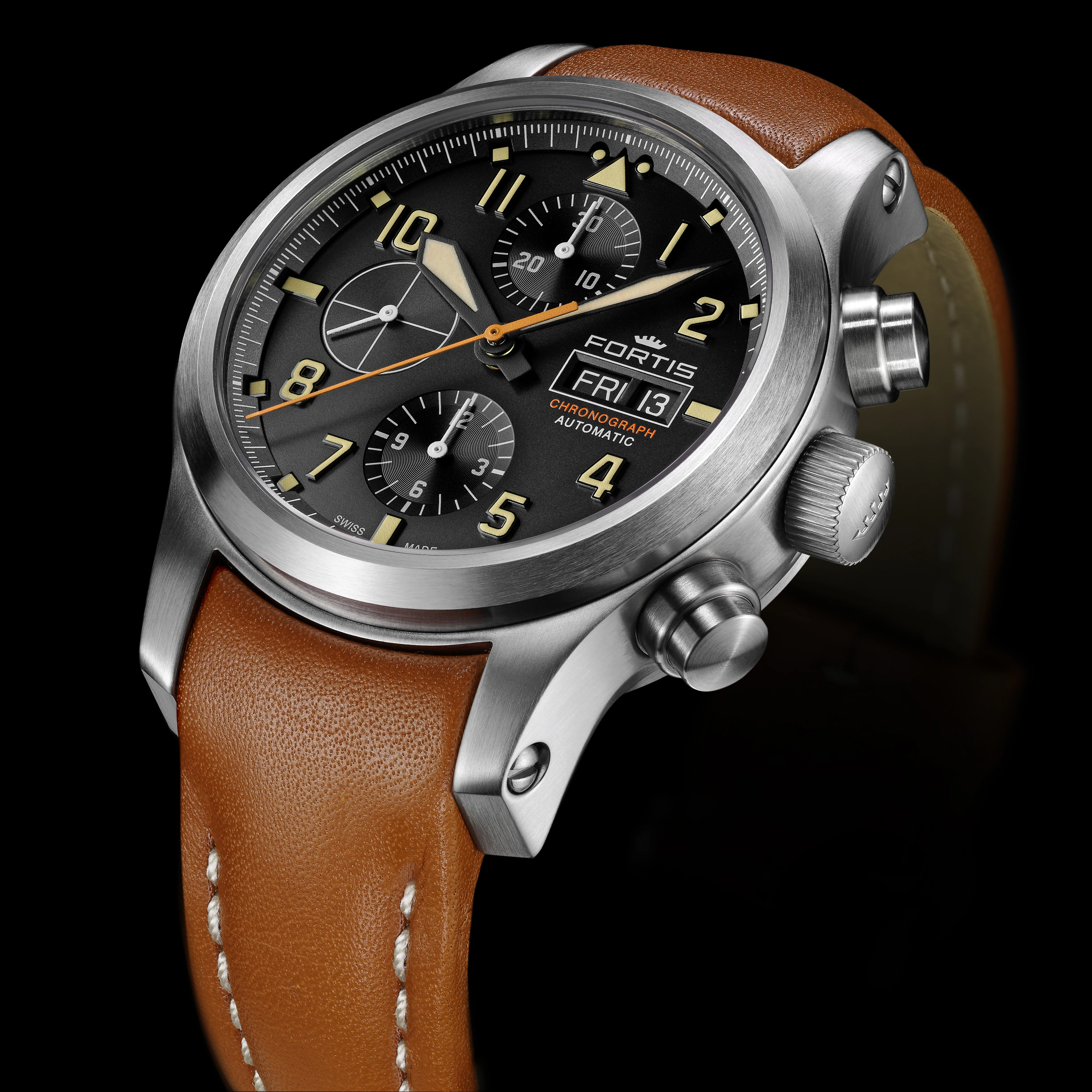 Aeromaster F4040001 / Black | Black Dial - Image 2